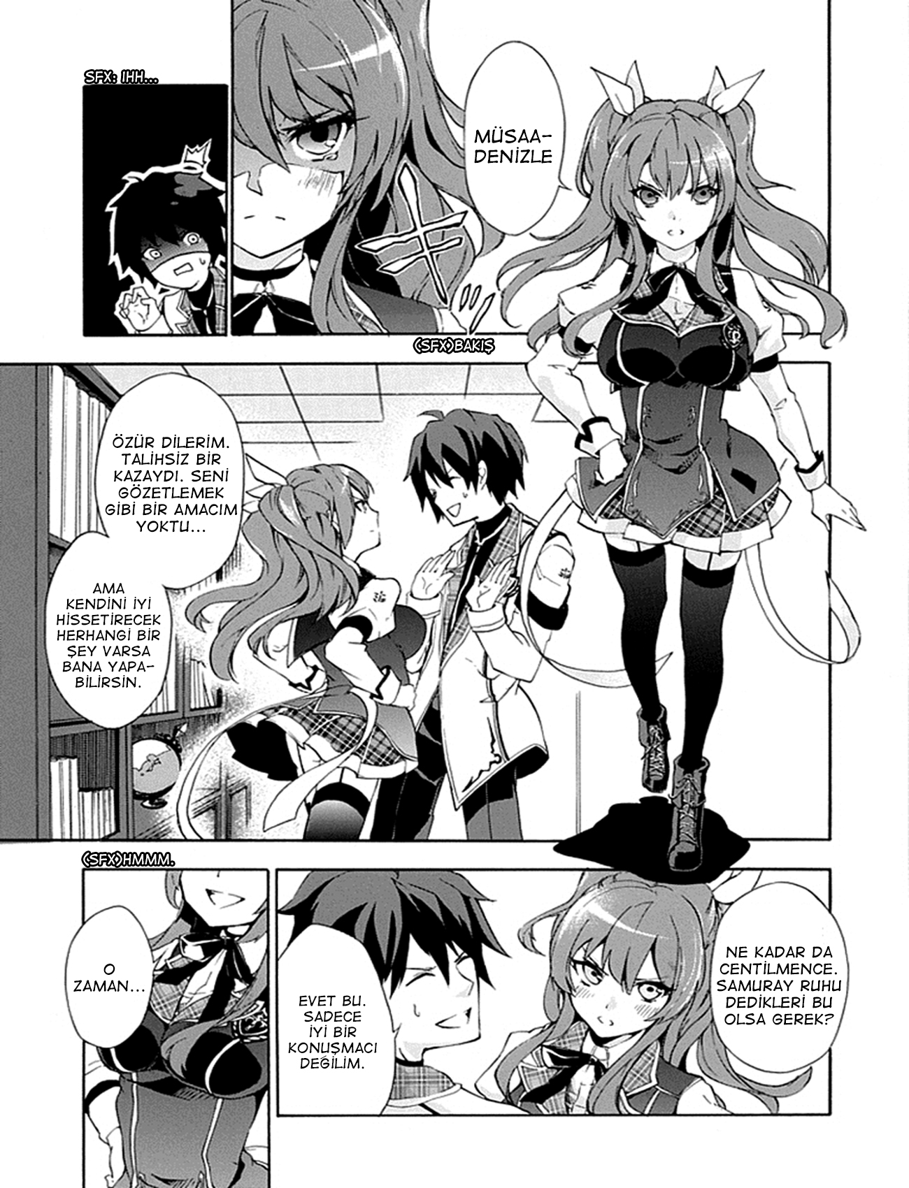 Rakudai Kishi no Cavalry Yetenek Şövalyesi ile Kalan Şövalye 第9页