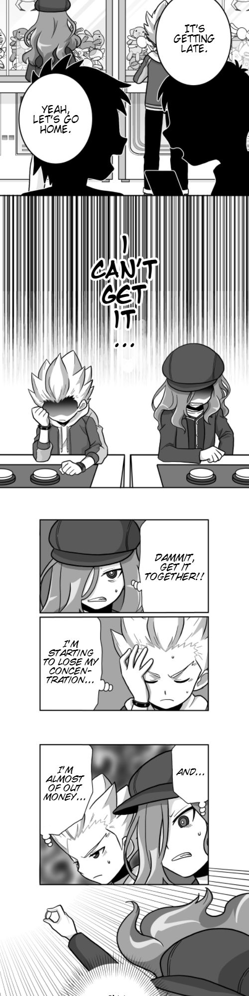 HonoSuto!: Gouenji no Hitorigoto Kumazou and Gouenji 第11页