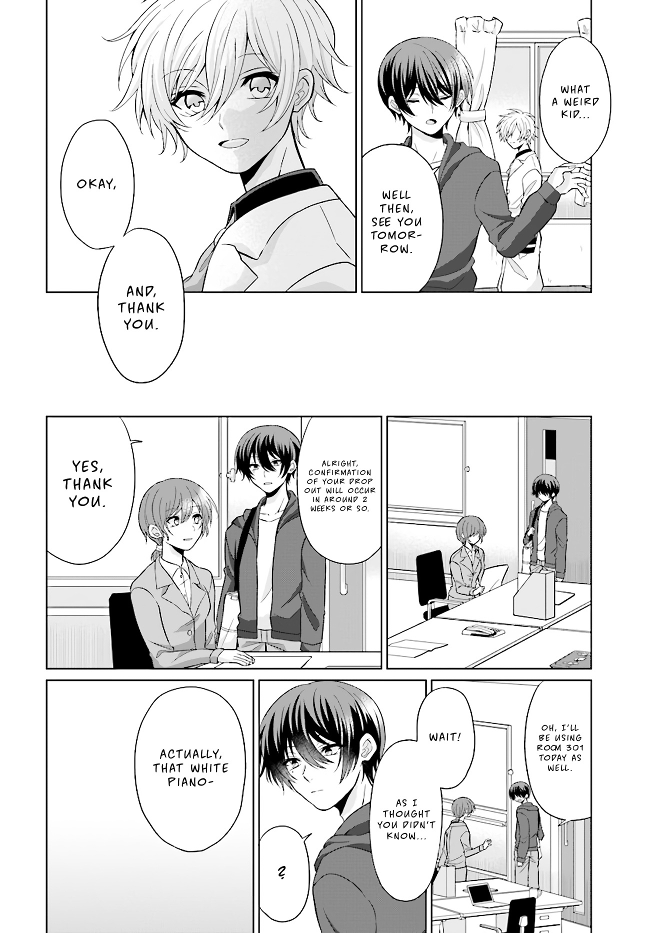 The White Piano in Room 301 Oneshot 第9页