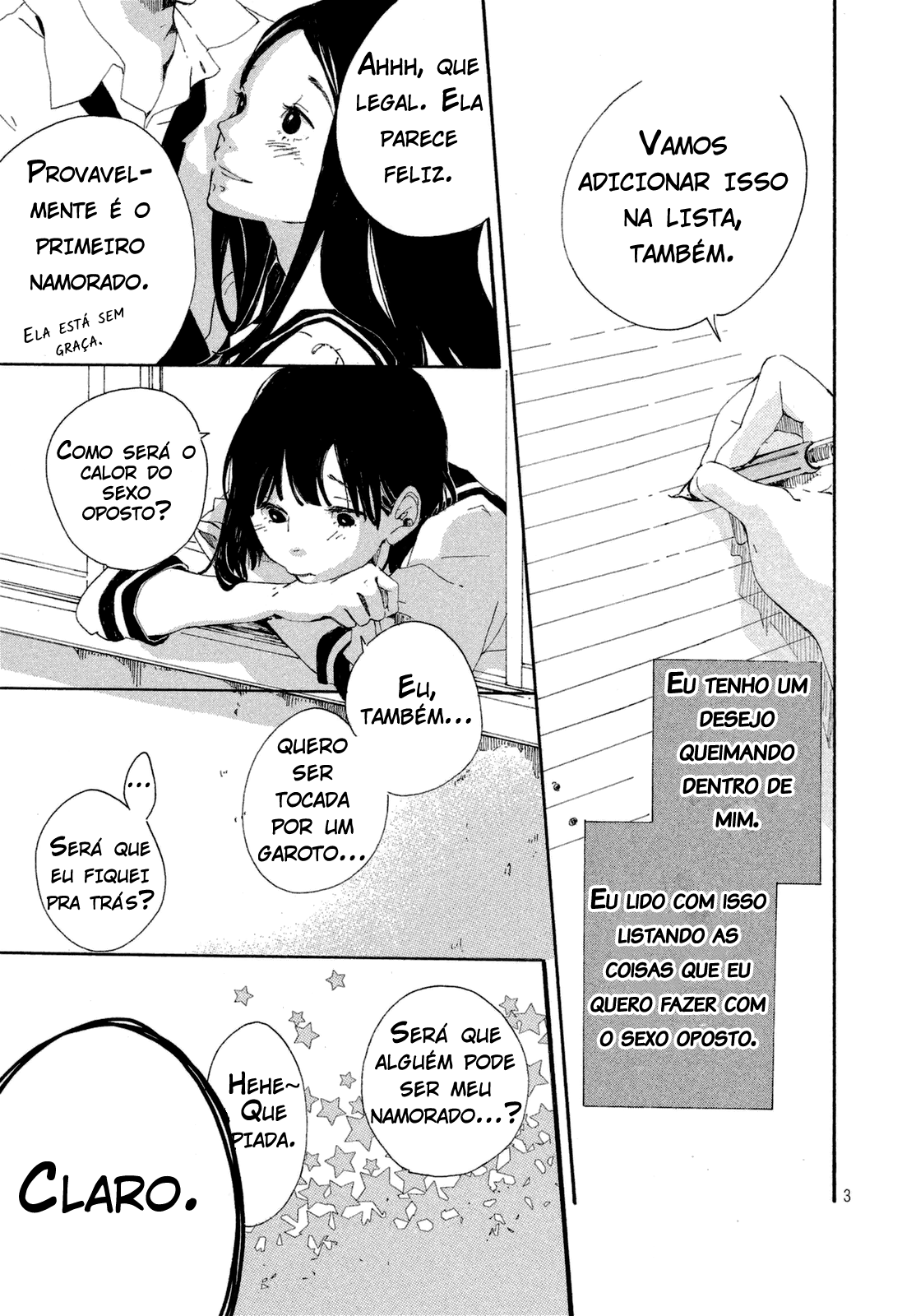 Hajimete, Moratte ii desu ka? Oneshot 第3页