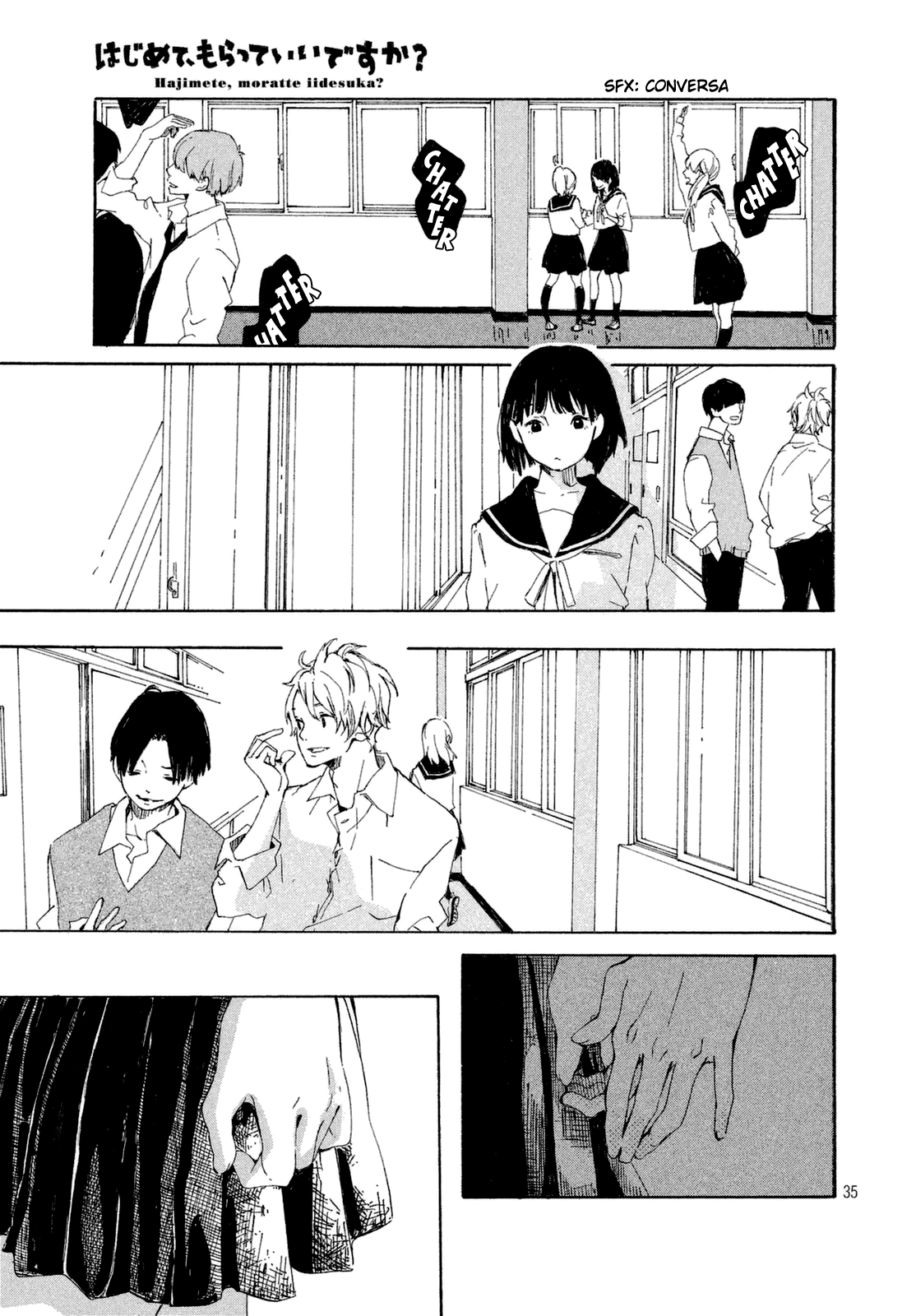 Hajimete, Moratte ii desu ka? Oneshot 第35页