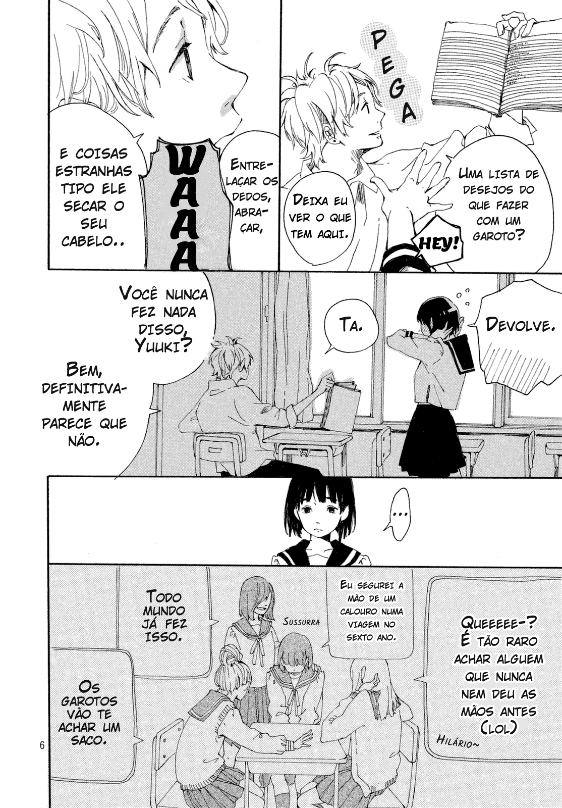 Hajimete, Moratte ii desu ka? Oneshot 第6页