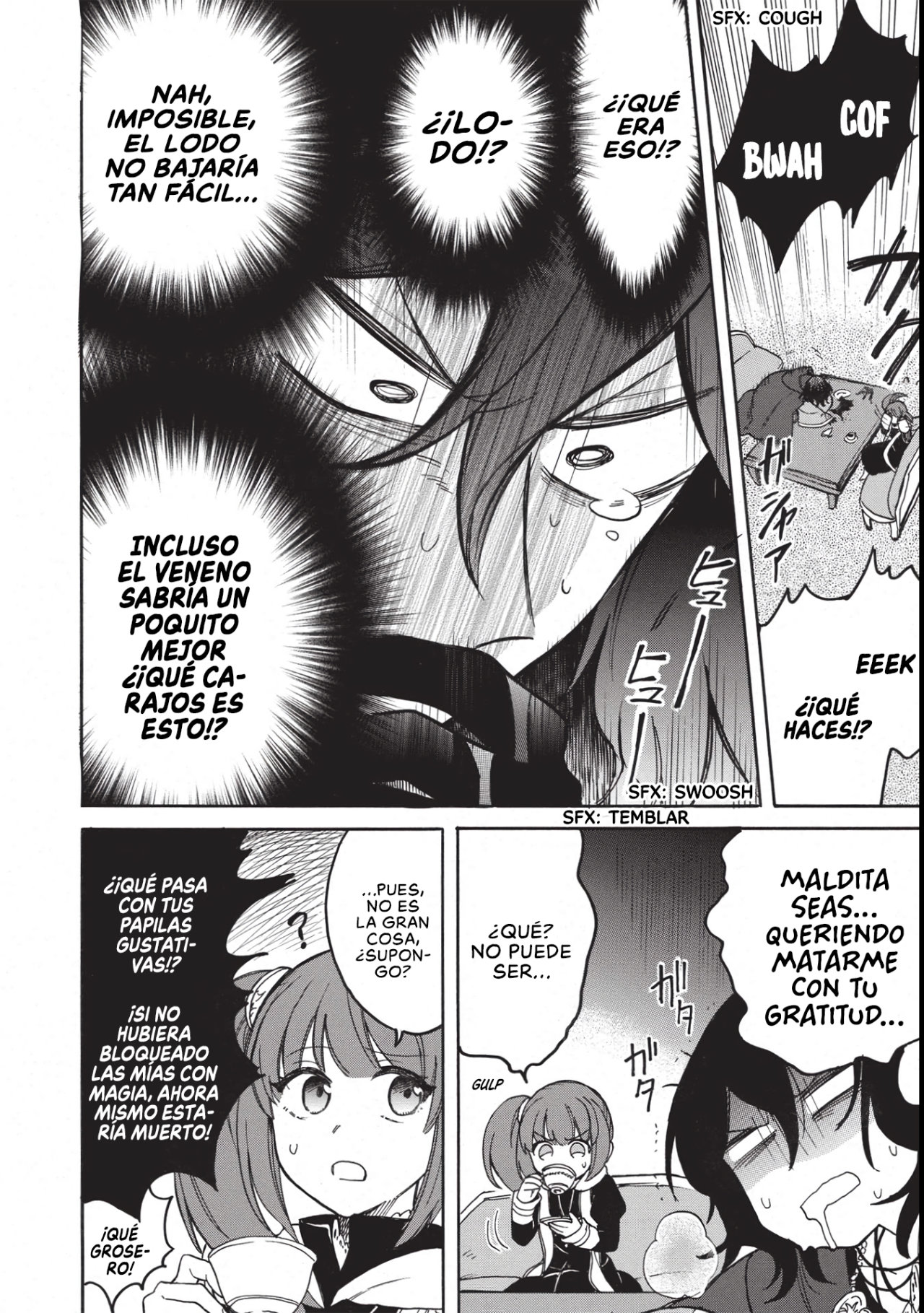 Akuyuu no Ore ga Ponkotsu Kishi o Miterarenain da ga, Dou Sewa o Yakya Ii?: Madome Gaiden Dicen que tu primer amor sabe como a limón, pero el té de la torpe caballero sabía como a lodo. 第27页