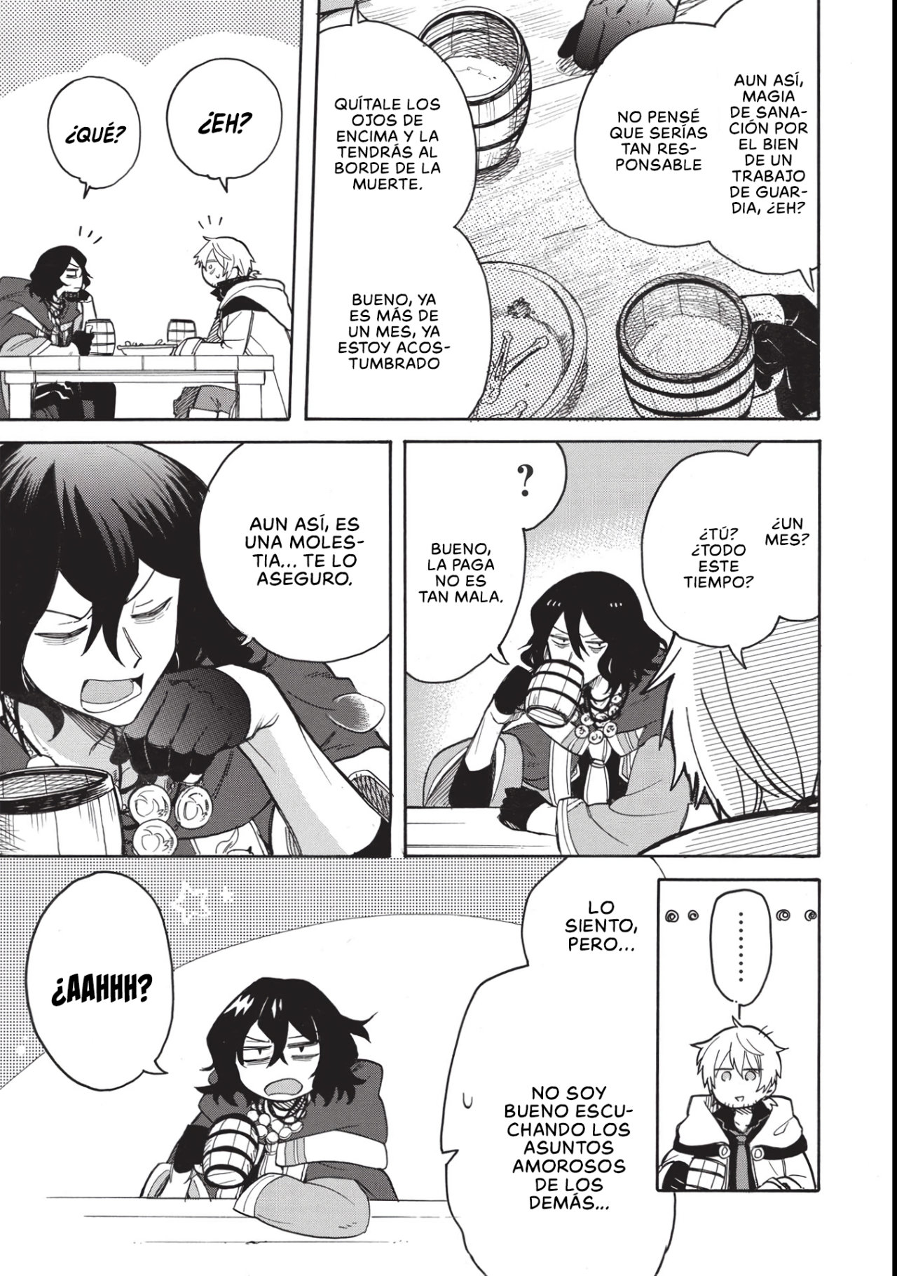 Akuyuu no Ore ga Ponkotsu Kishi o Miterarenain da ga, Dou Sewa o Yakya Ii?: Madome Gaiden Dicen que tu primer amor sabe como a limón, pero el té de la torpe caballero sabía como a lodo. 第10页