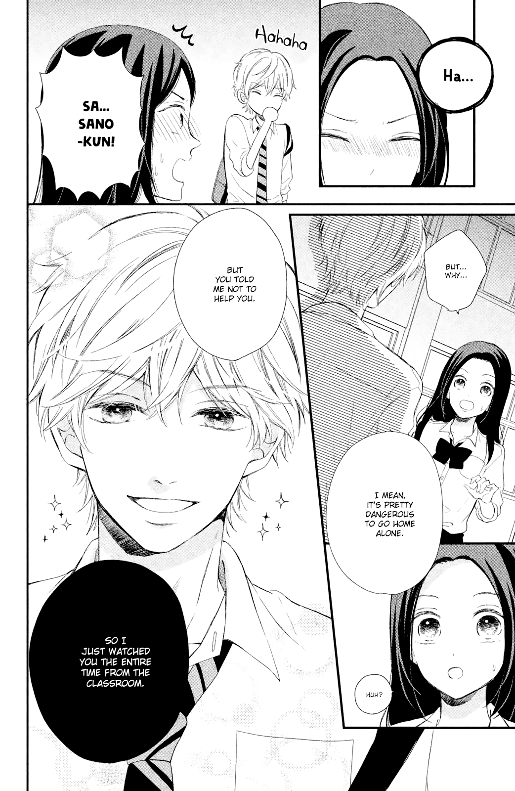Sano-kun wa Ijiwaru Sano-kun is mean 第19页