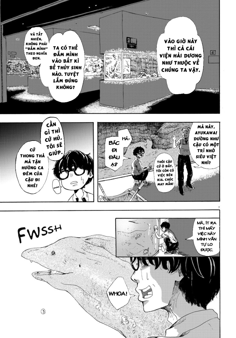 Night at the Aquarium Oneshot 第7页