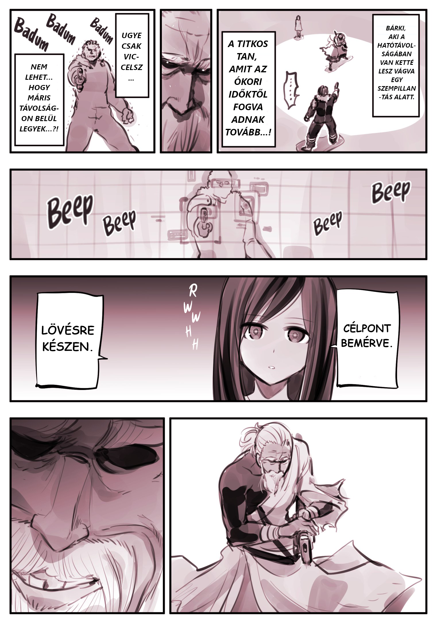 Old Master Swordsman With Child Oneshot 第3页