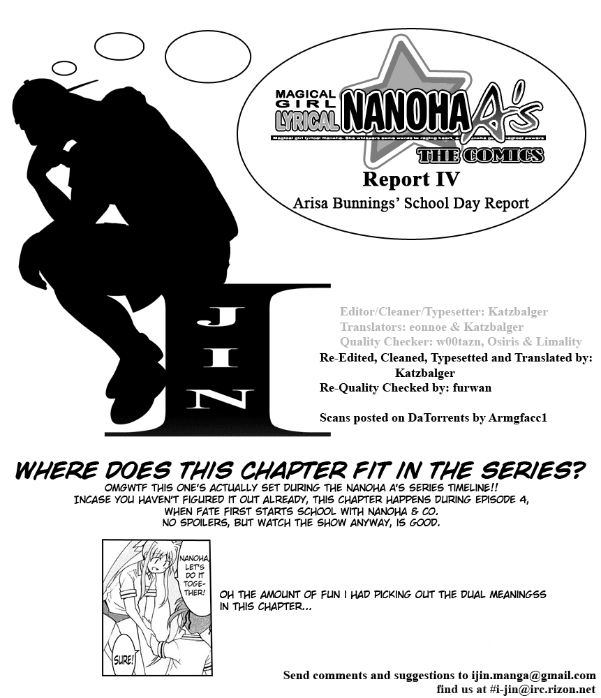 Mahou Shoujo Lyrical Nanoha A's Arisa Bunnings' School Day Report 第1页