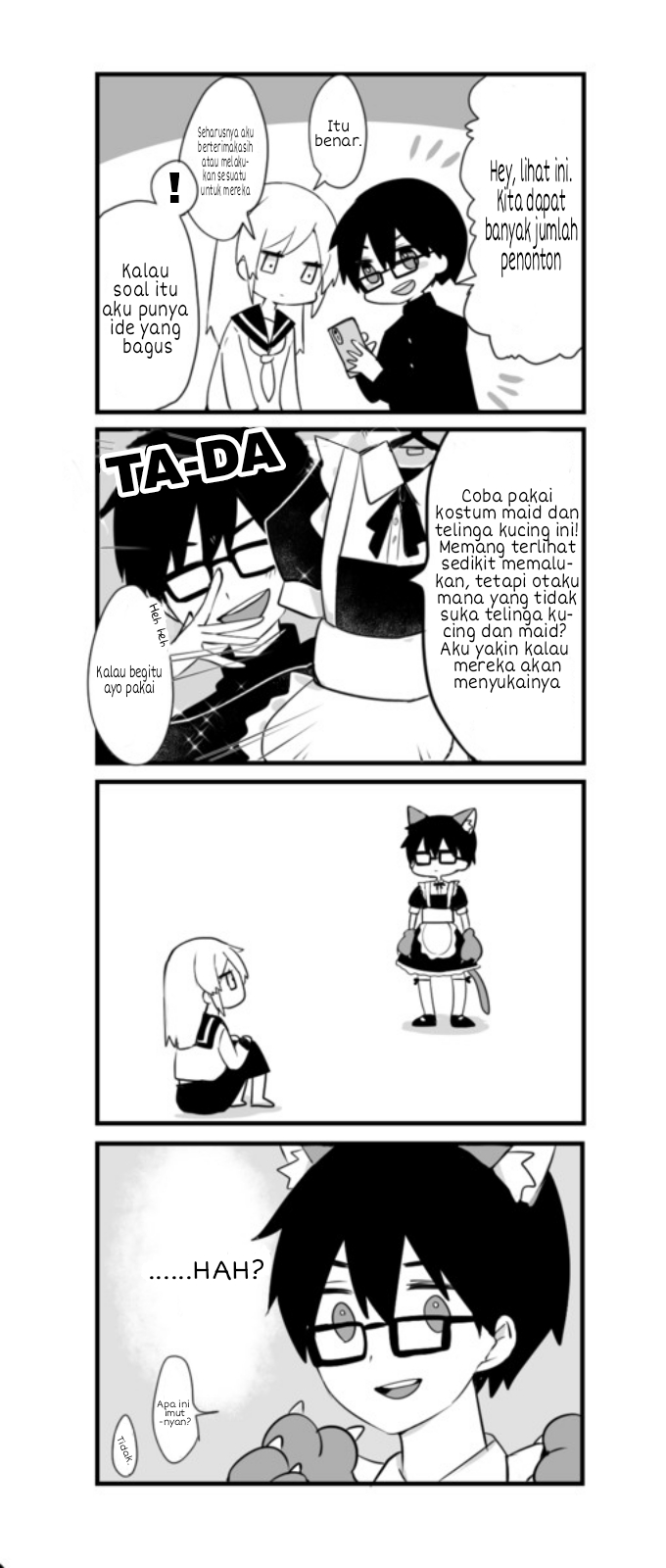 Osananajimi wa Muhyoujou Omake untuk terimakasih 第1页