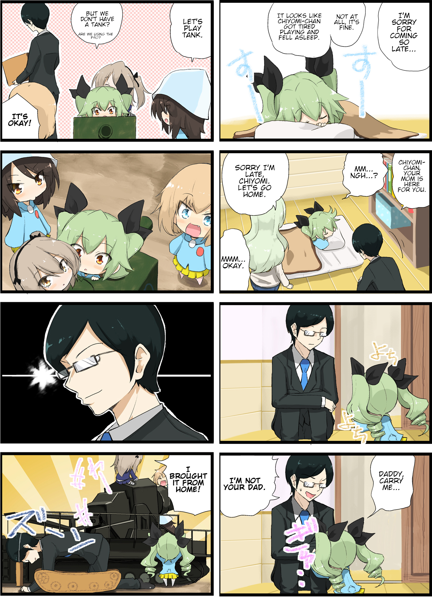 Girls und Panzer - Garupan Kindergarten (Doujinshi) Strips 83 - 119 第9页
