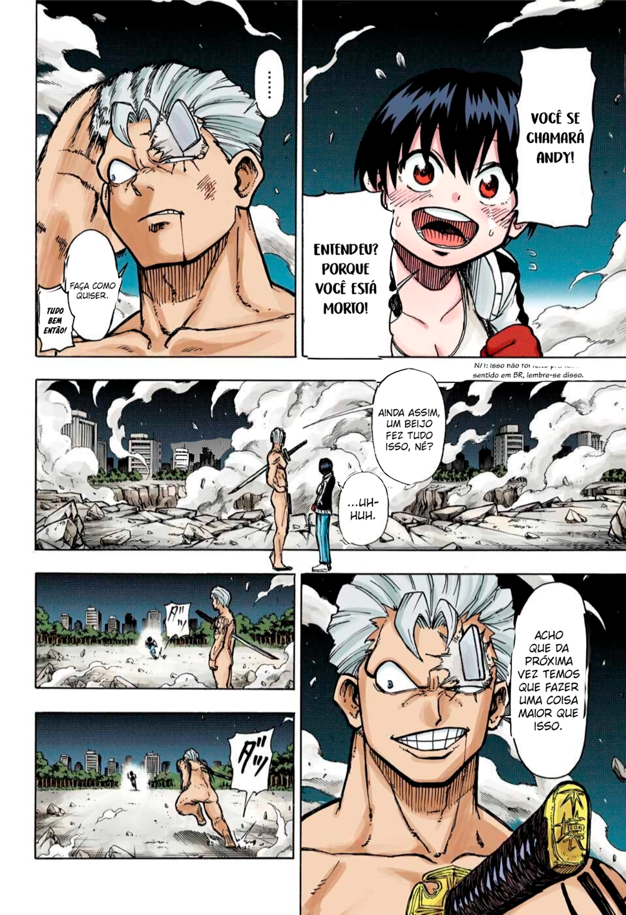 Undead Unluck (Official Colored) A Imortal e A Azarada. 第28页
