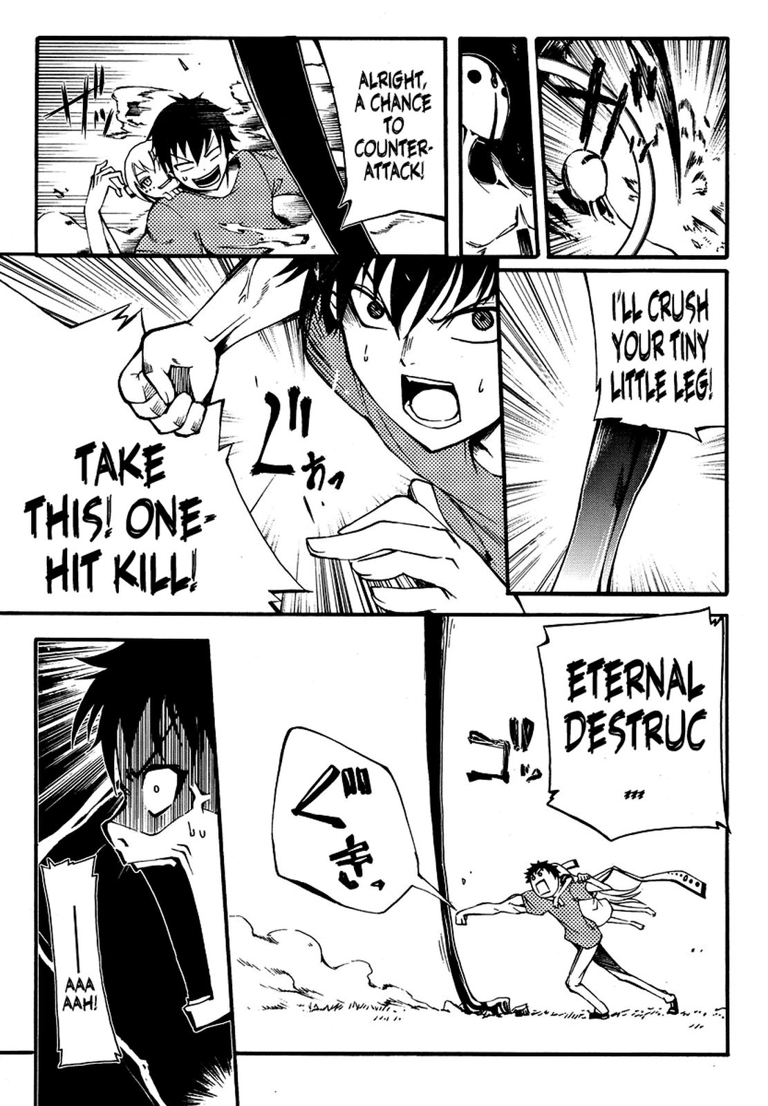 Meteorite of Bare Foot The Everyday Two-Stage Destruction in the End 第45页