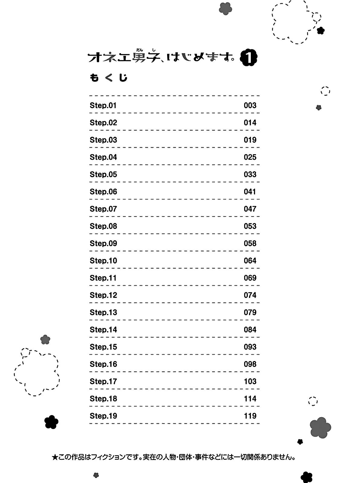 Onee Danshi, Hajimemasu. 第4页