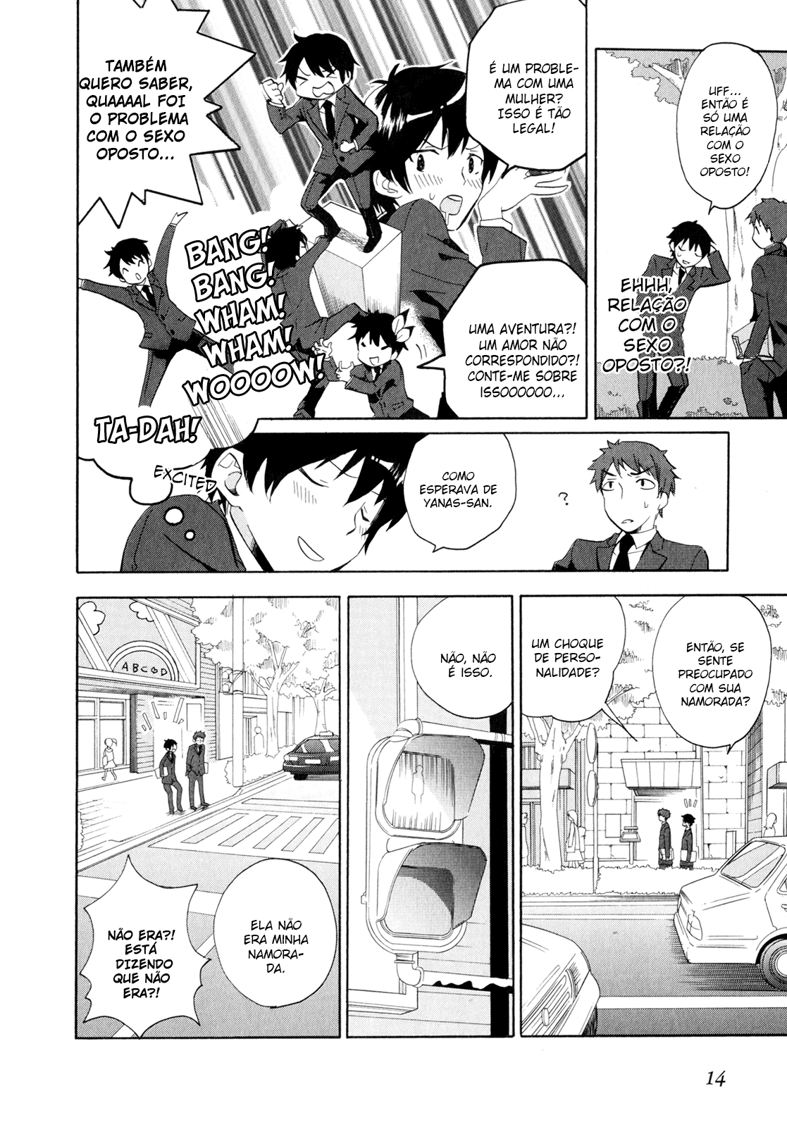 Golden Time Na mão do destino, Rosas 第16页