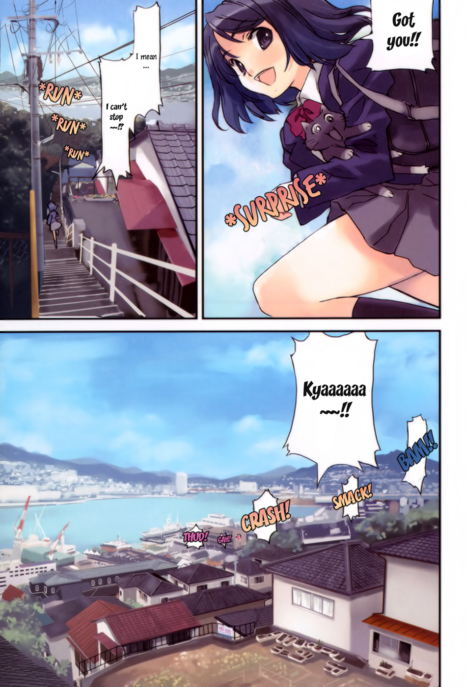 Tsubame - Hidamari Shoujo Kikou Hill and Cat and Sea Breeze and. Nagasaki 第8页