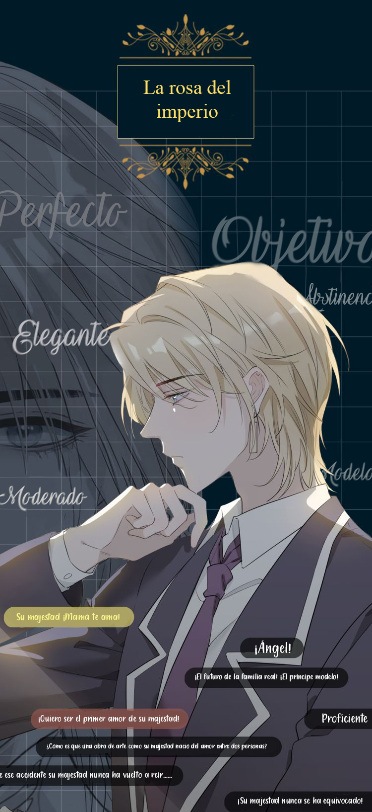 The Prince's First Love Presentación de Personajes 第4页