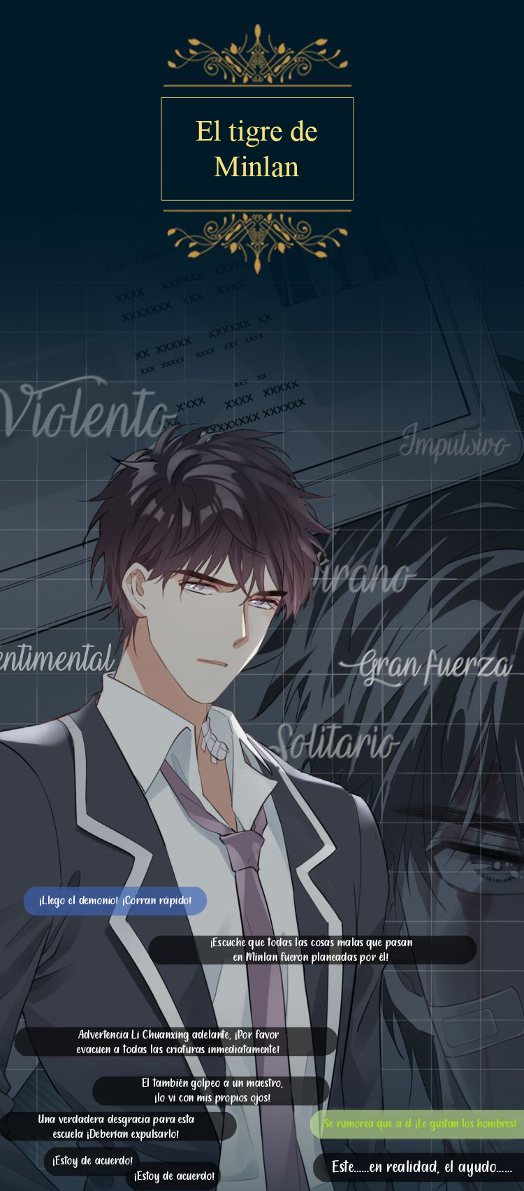 The Prince's First Love Presentación de Personajes 第7页