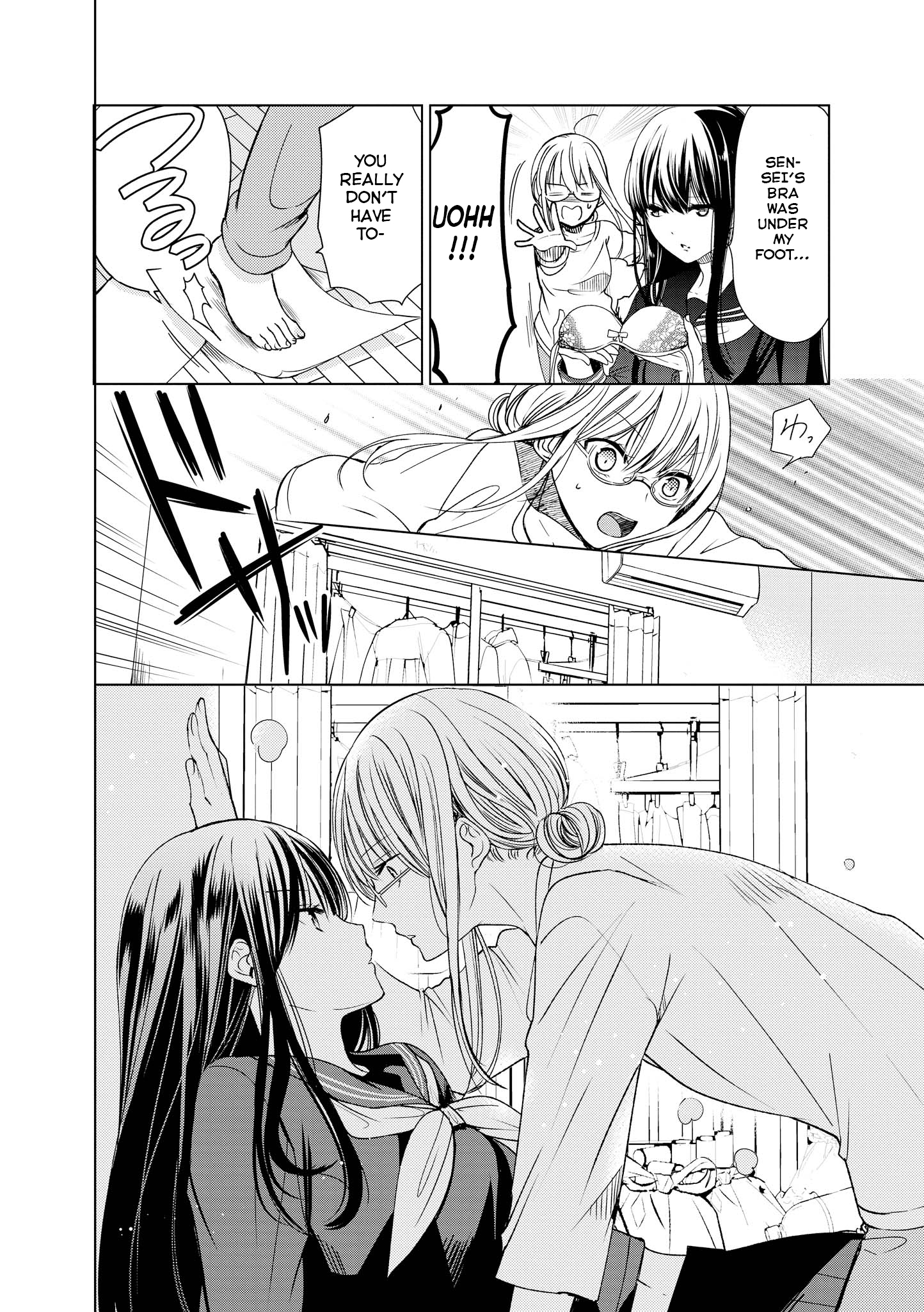 Teacher x Student Yuri Anthology Comic Black Sailor x Useless Teacher 第9页