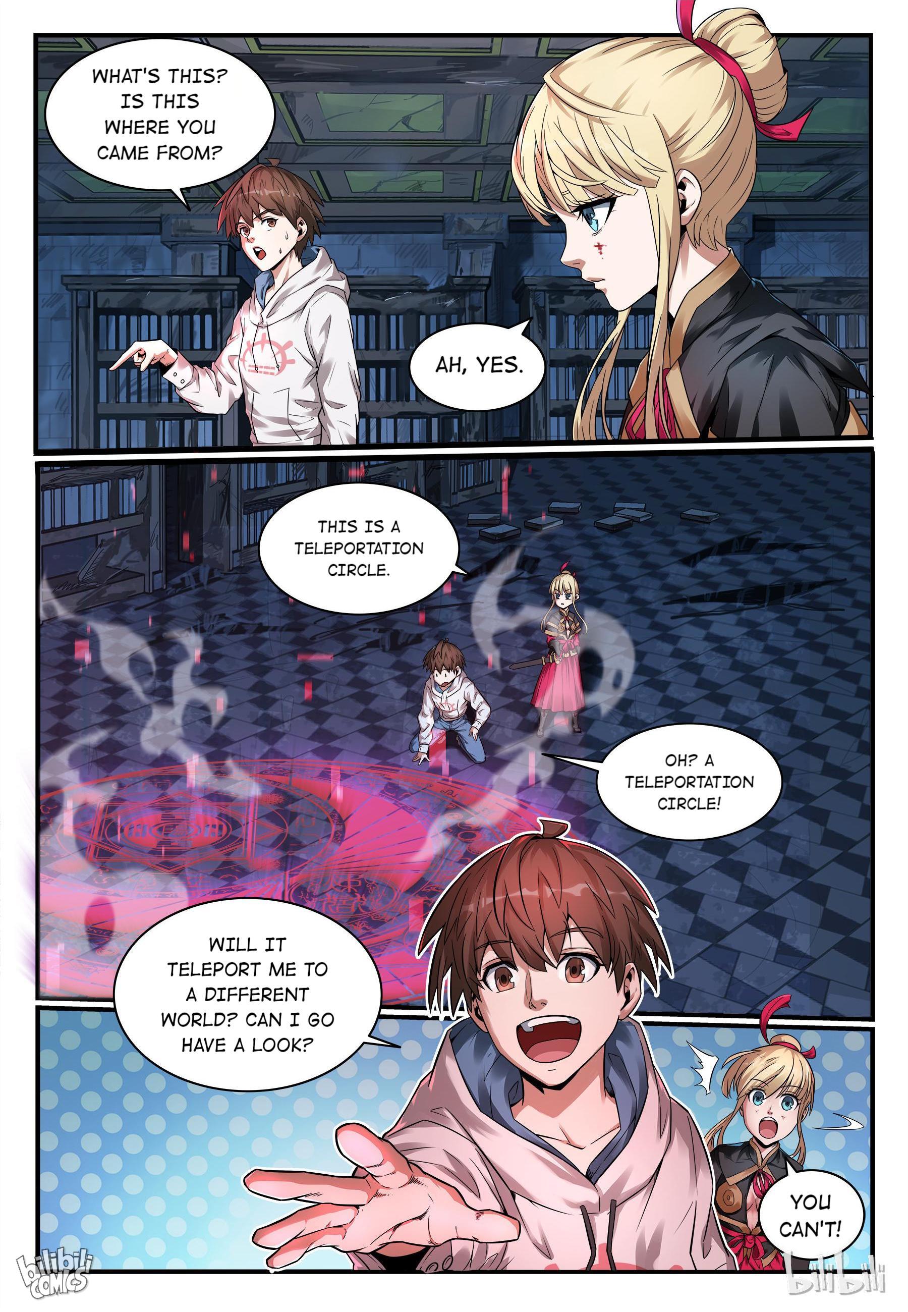 There's a Teleportation Circle in My Basement! Manic Girl 第13页