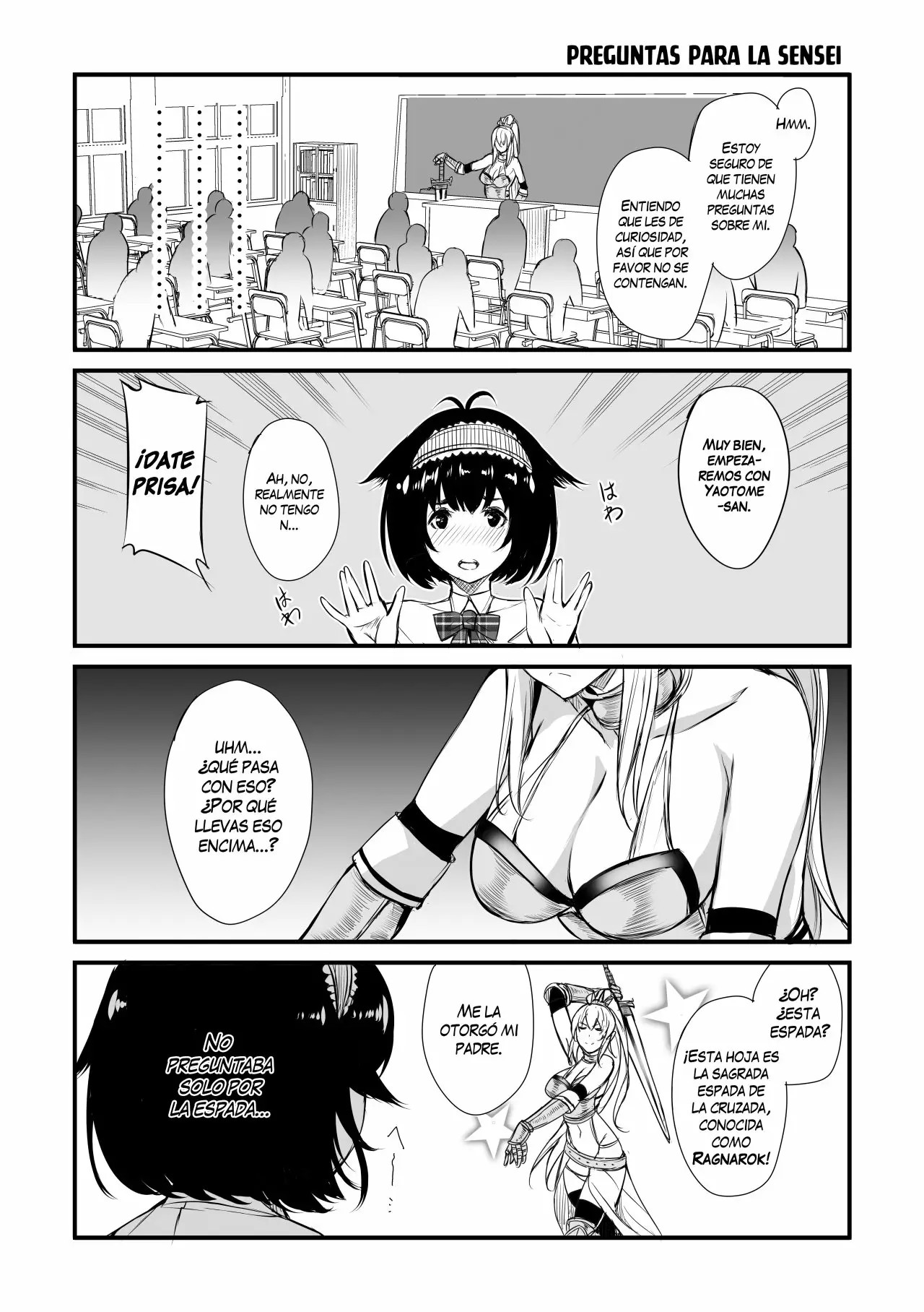 Zannen Desu ne. Hime Kishi-sensei Vol. 1 Ch. 1 第4页