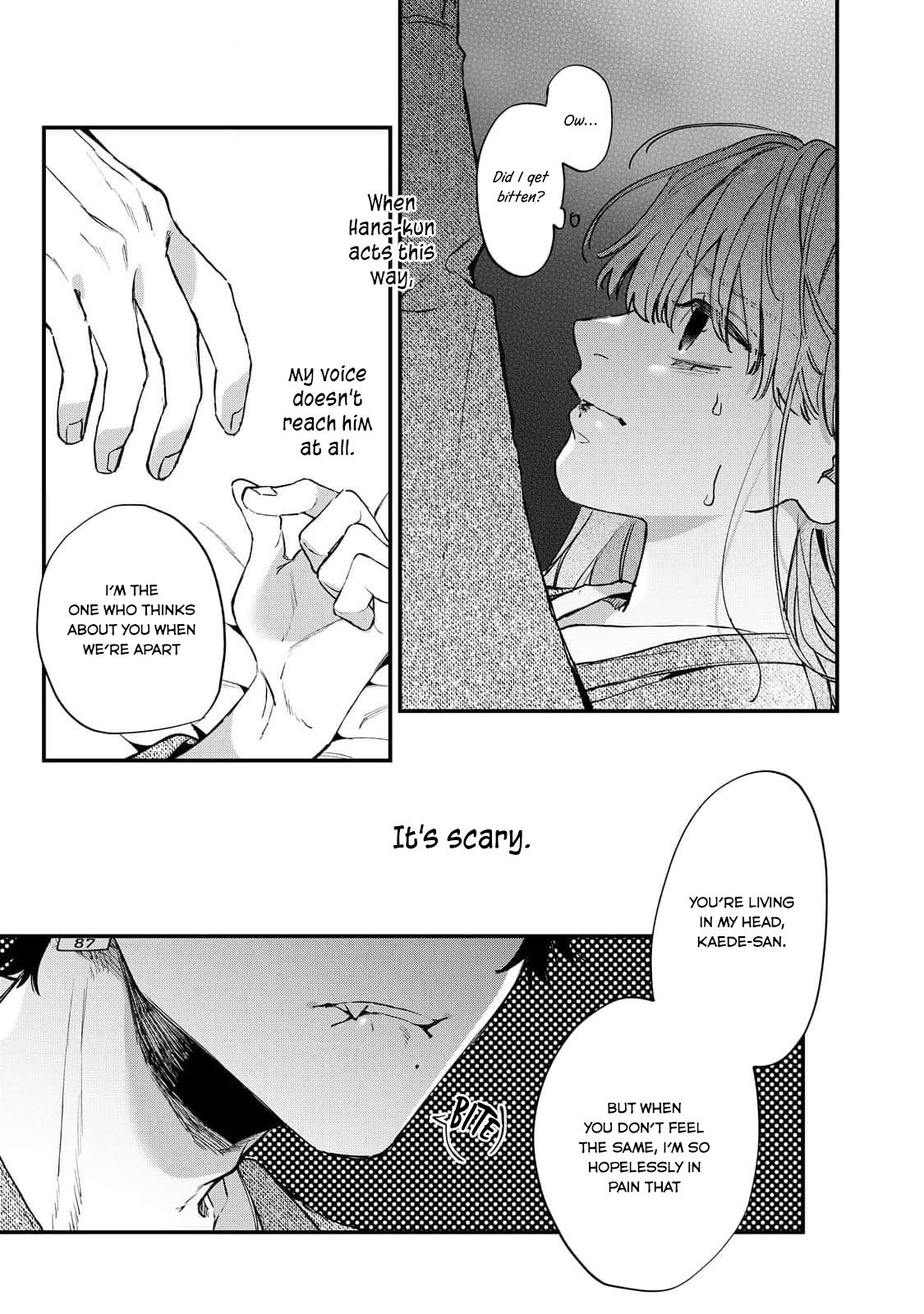 Himokuzu Hana-kun wa Shinitagari Vol. 1 Ch. 8 第43页