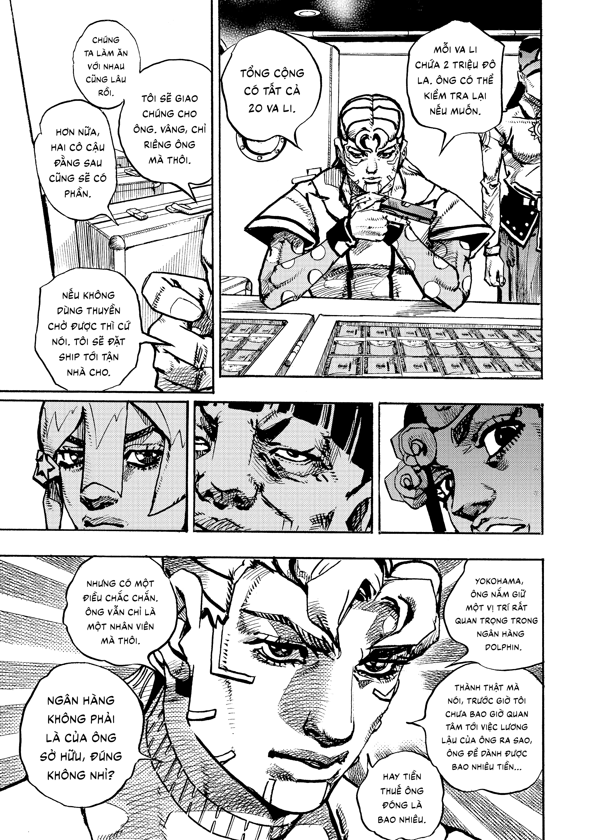 JoJo's Bizarre Adventure, Part 9:  The JOJOLands 200 Balloons và Lyin' Eyes, Phần 1 第25页
