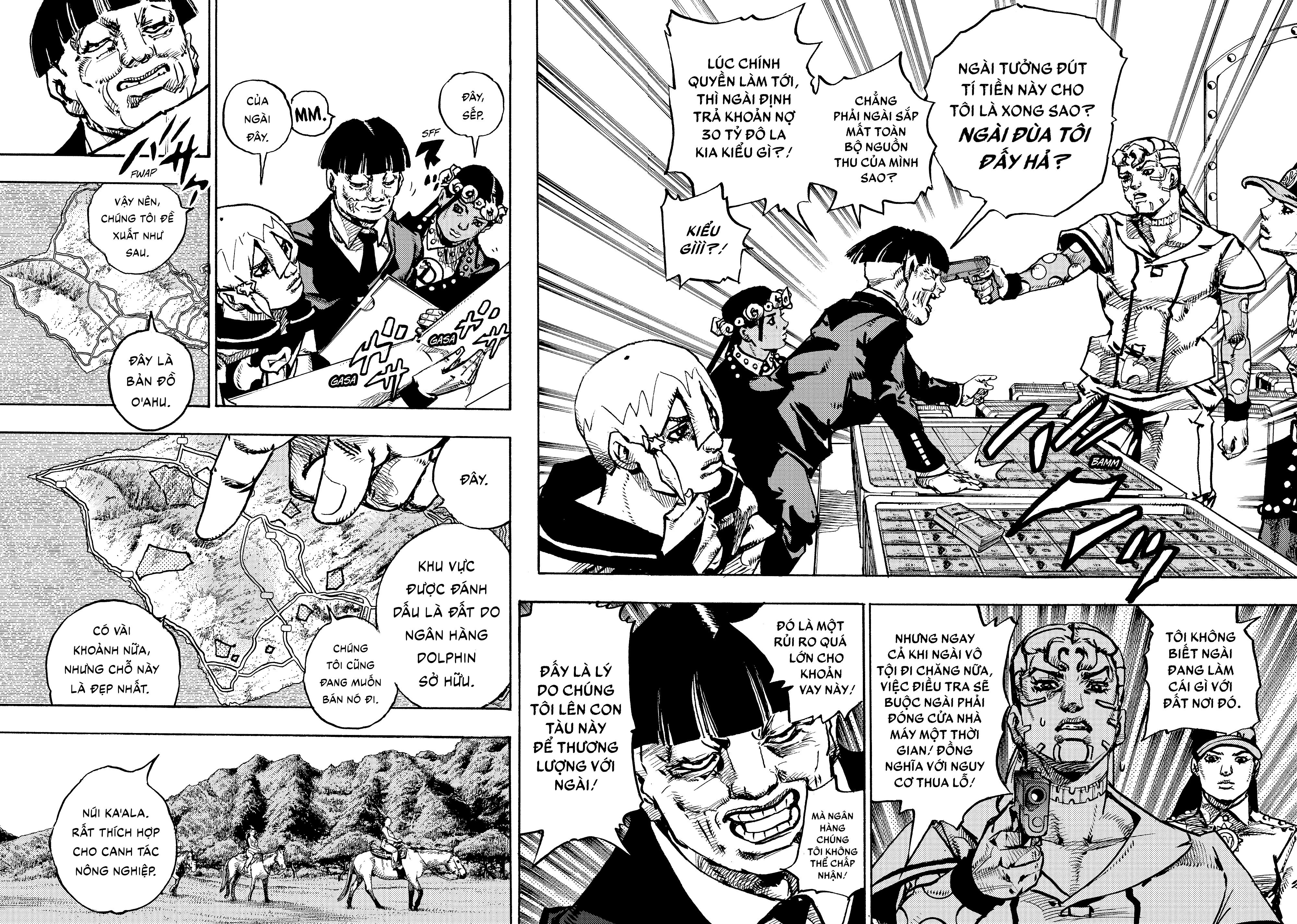 JoJo's Bizarre Adventure, Part 9:  The JOJOLands 200 Balloons và Lyin' Eyes, Phần 1 第30页