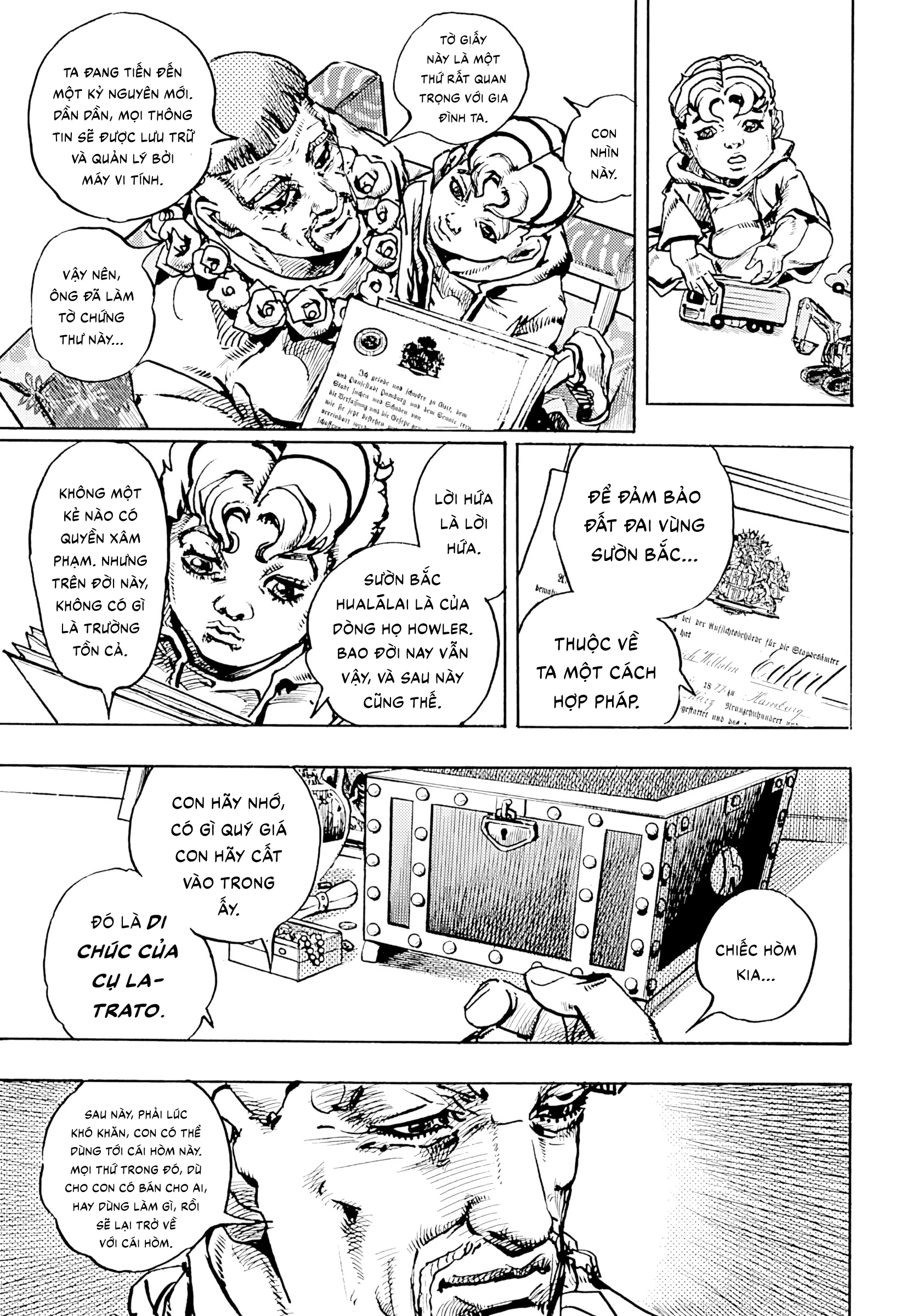 JoJo's Bizarre Adventure, Part 9:  The JOJOLands 200 Balloons và Lyin' Eyes, Phần 1 第10页