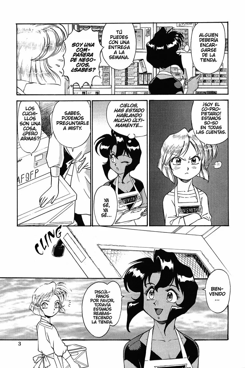 Trap Dance: Desert Rose vs. Gunsmith Cats Oneshot 第8页