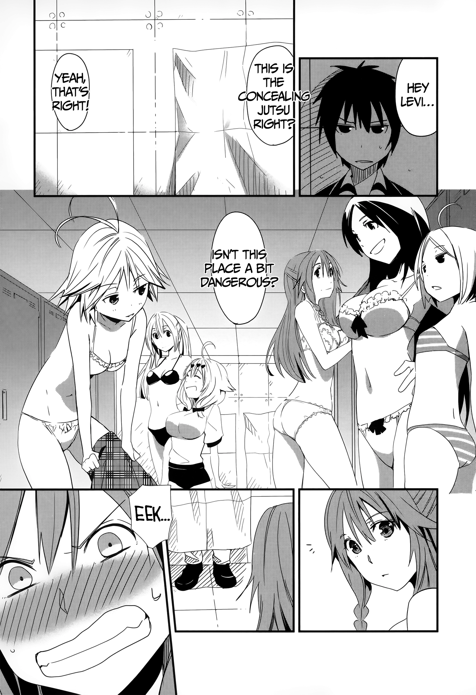 Trinity Seven - 7-nin no Mahoutsukai Comic Anthology The Chapter of Intense Ninjutsu Training! 第4页