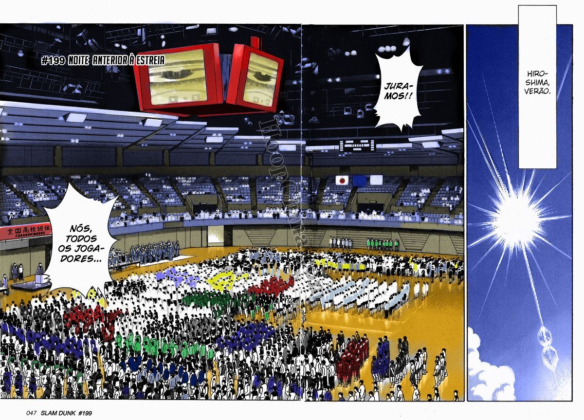 Slam Dunk! (Fan Colored) Noite anterior à estreia 第3页