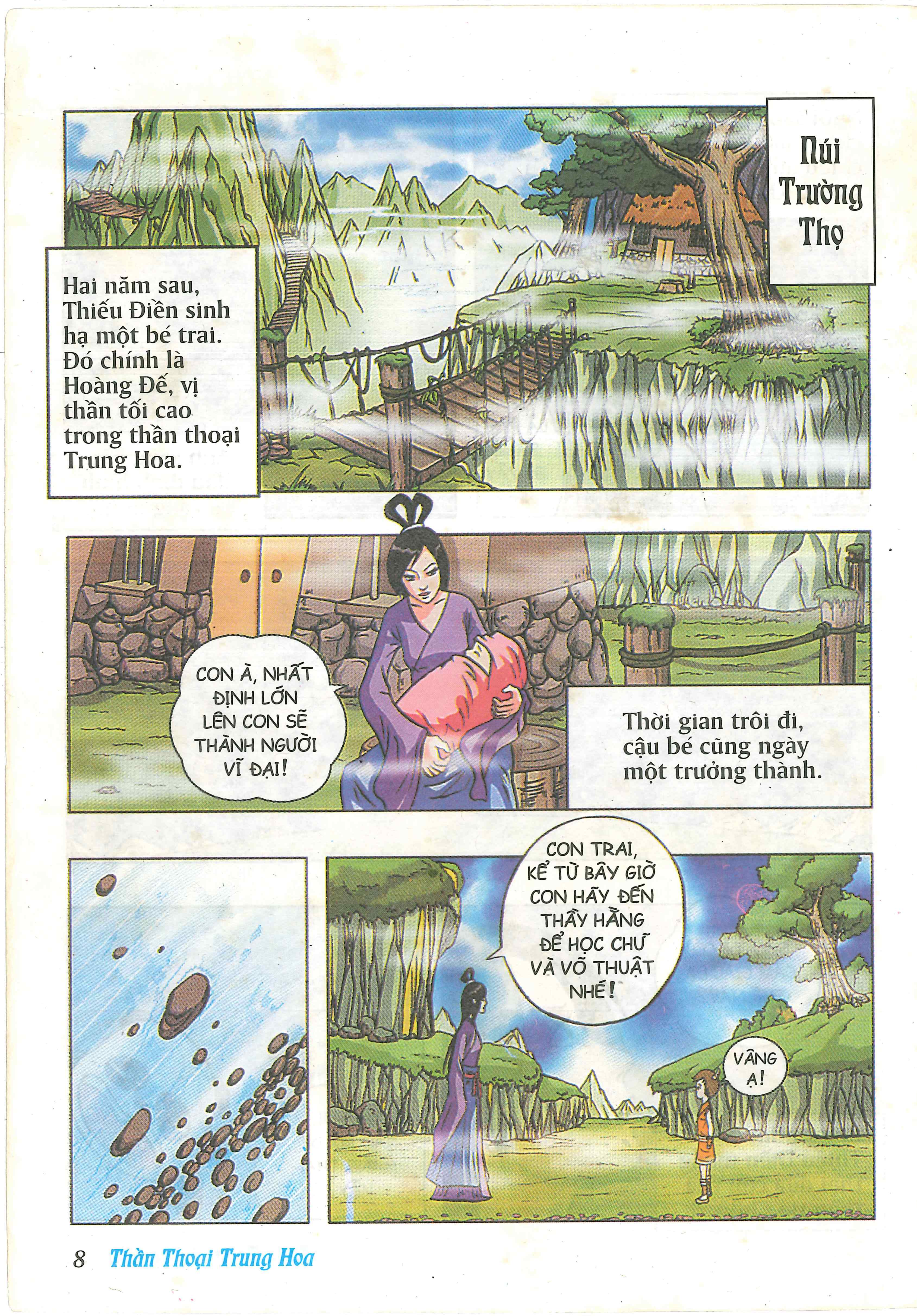 Chinese Mythology in Comics Cuộc chiến Bàn Tròn giữa Hoàng Đế và Viêm Đế 第10页