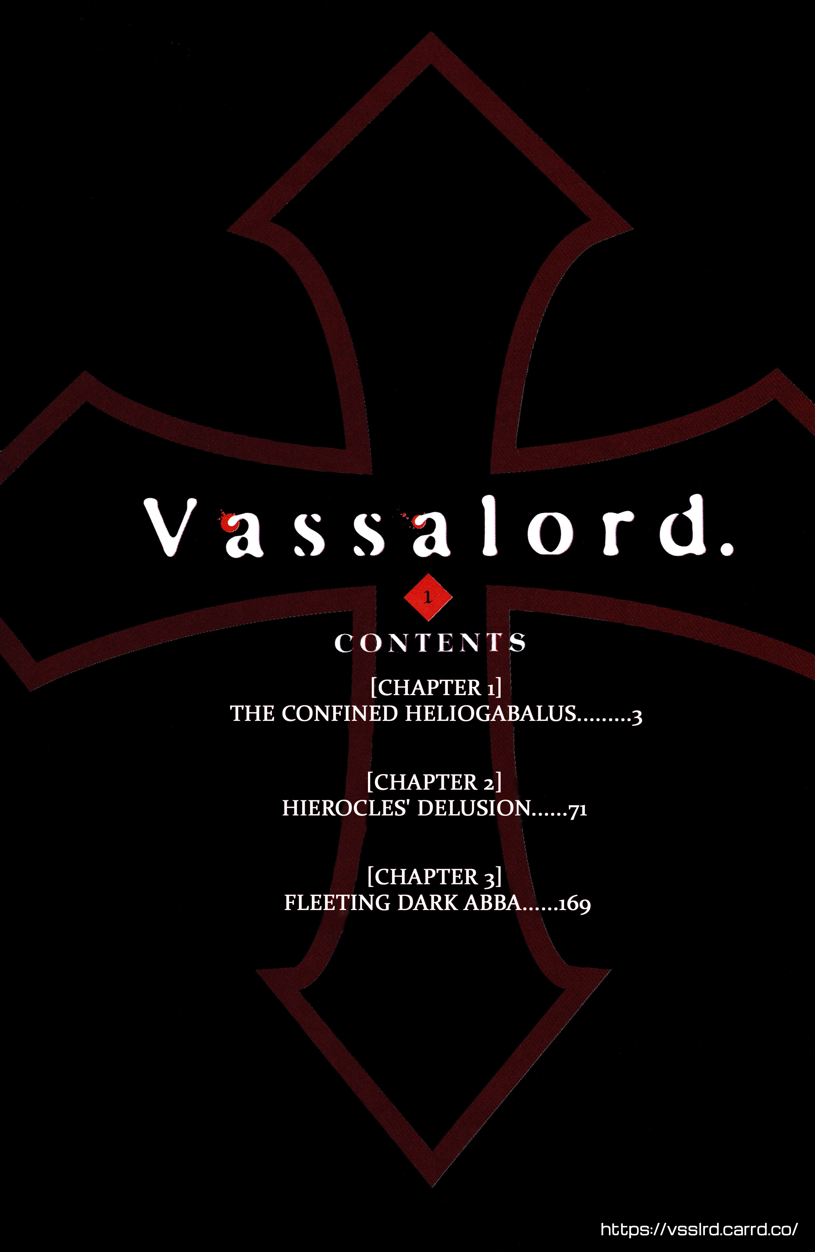 Vassalord. The Confined Heliogabalus 第1页
