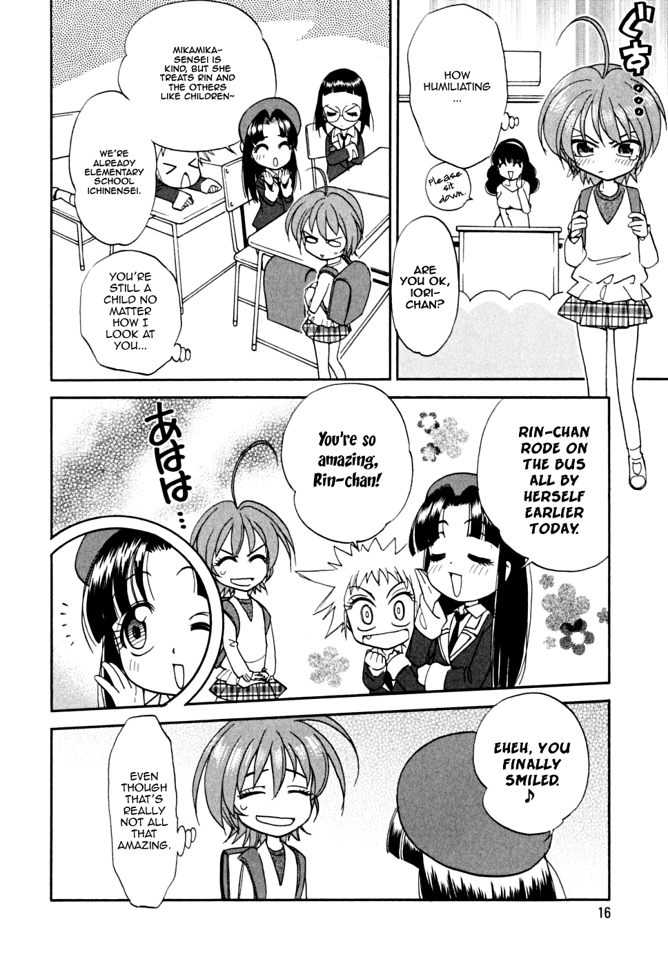 In The First Grade When he became an ichinensei 第19页