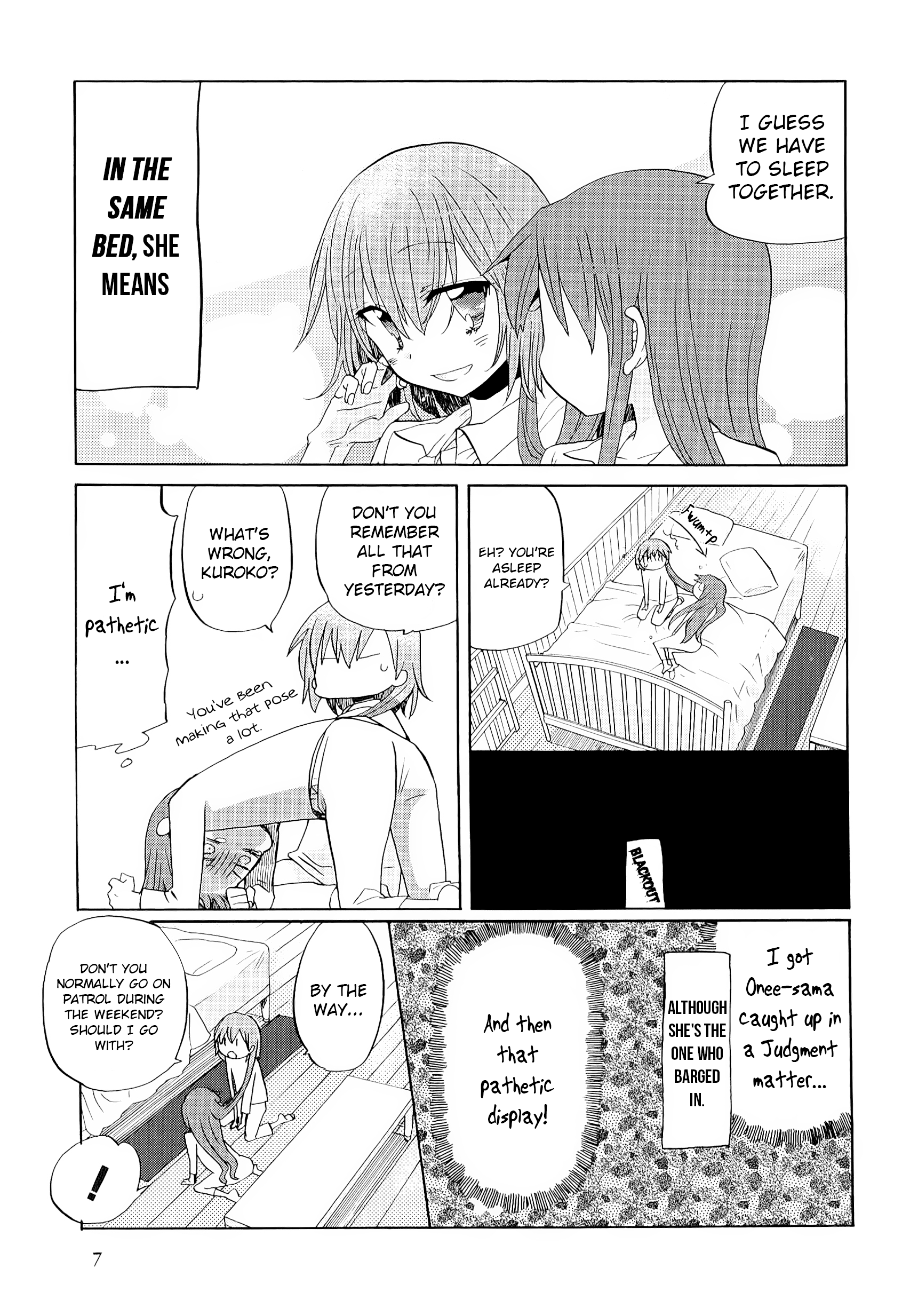 Koushiki Comic Anthology - Toaru Kagaku no Railgun featuring Toaru Majutsu no Index Shirai Kuroko Grows Red 第8页