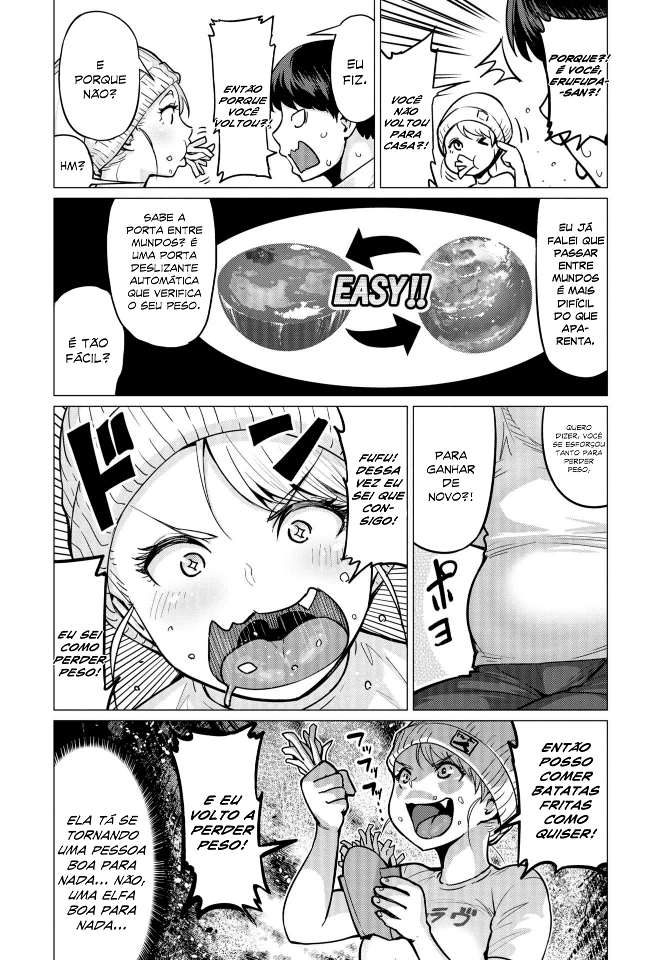 Elf-san wa Yaserarenai Seção 1: Elfa do bosque 第30页