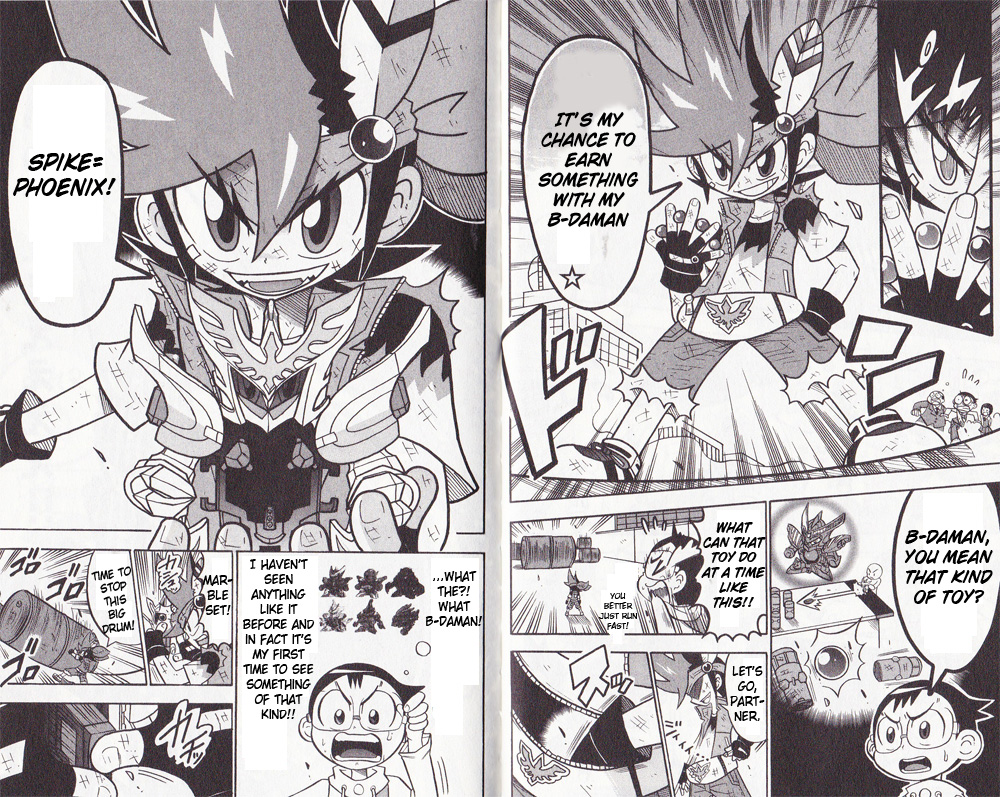 Cross Fight B-Daman: Legendary Phoenix The Hyper Protagonist: Enzi Hikigane Appears! 第11页