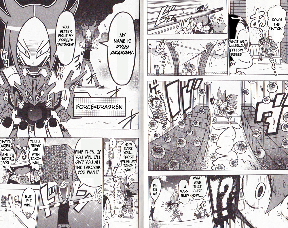 Cross Fight B-Daman: Legendary Phoenix The Hyper Protagonist: Enzi Hikigane Appears! 第14页