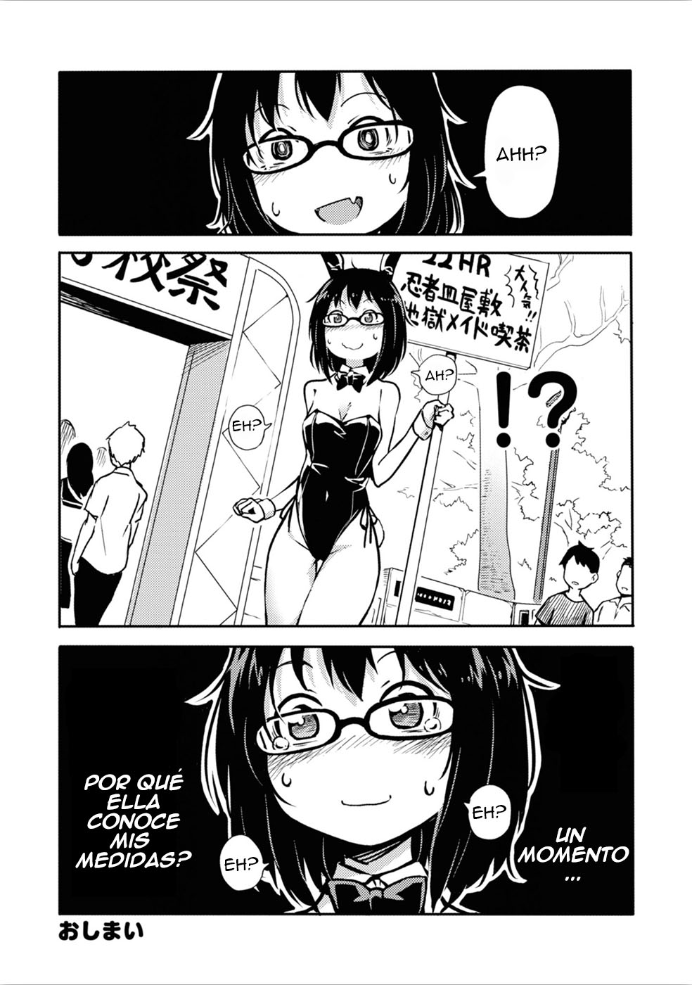 Sunami Yuuko to Yuri na Hitobito La Historia de como hice que esa chica usara un traje de conejita 第7页