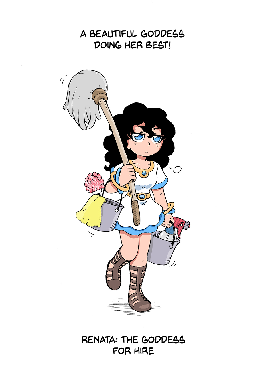 Renata: Goddess for Hire Miracle 1: The Goddess for Hire [color edition] 第3页