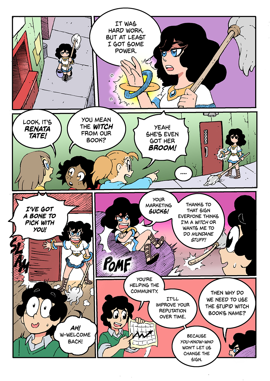 Renata: Goddess for Hire Miracle 1: The Goddess for Hire [color edition] 第4页