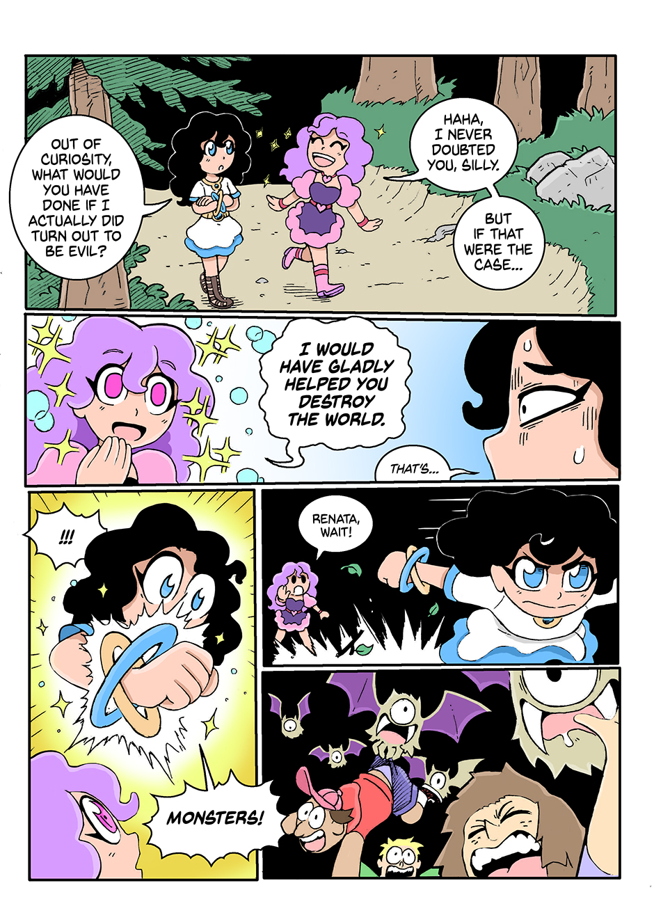Renata: Goddess for Hire Miracle 1: The Goddess for Hire [color edition] 第31页