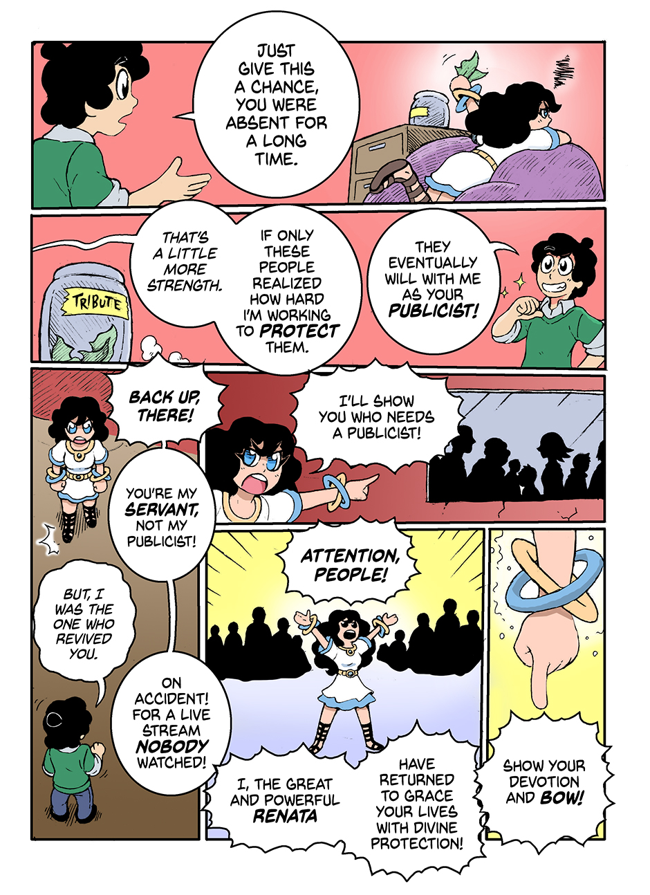Renata: Goddess for Hire Miracle 1: The Goddess for Hire [color edition] 第5页