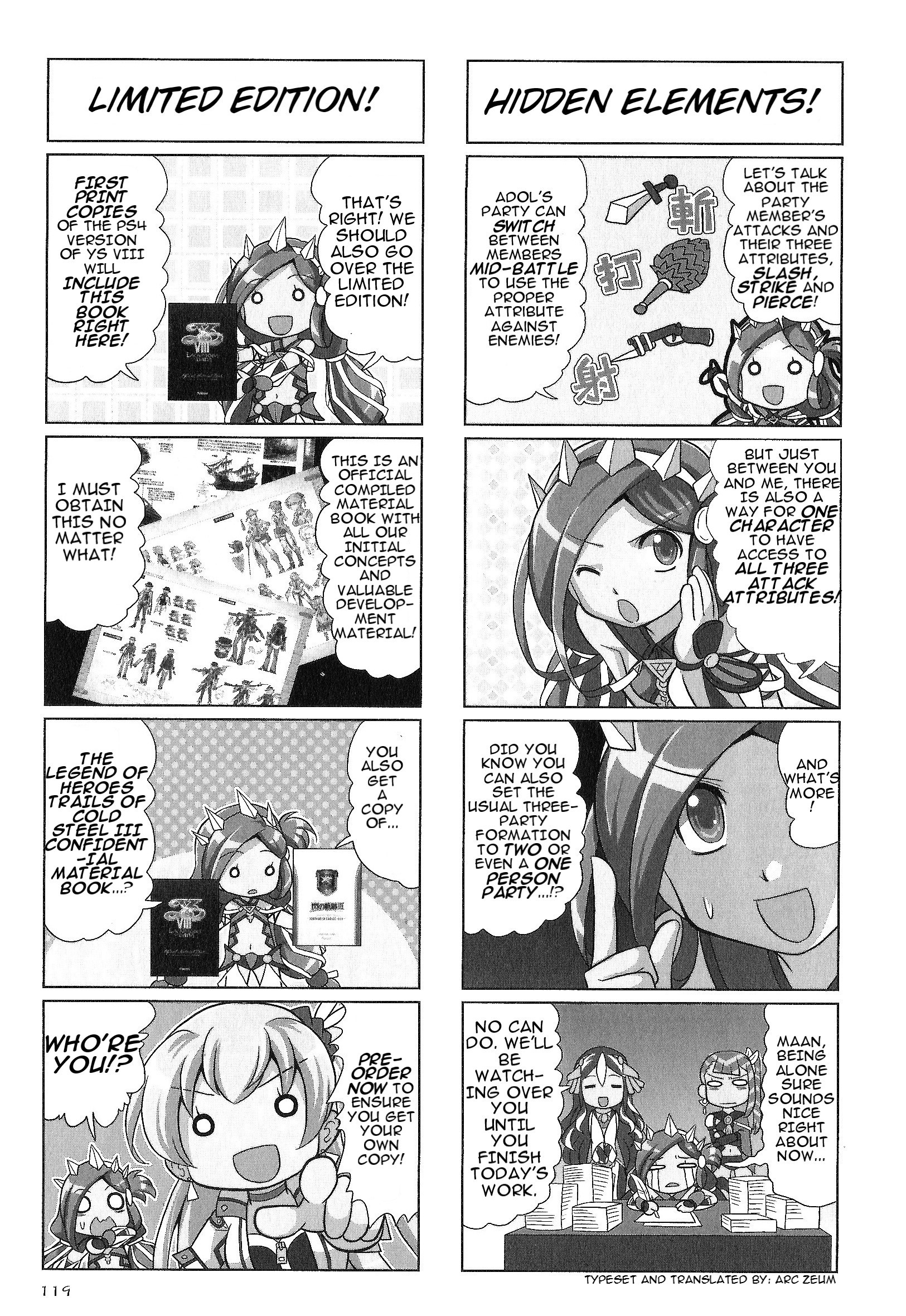 Minna Atsumare! Falcom Gakuen 第6页