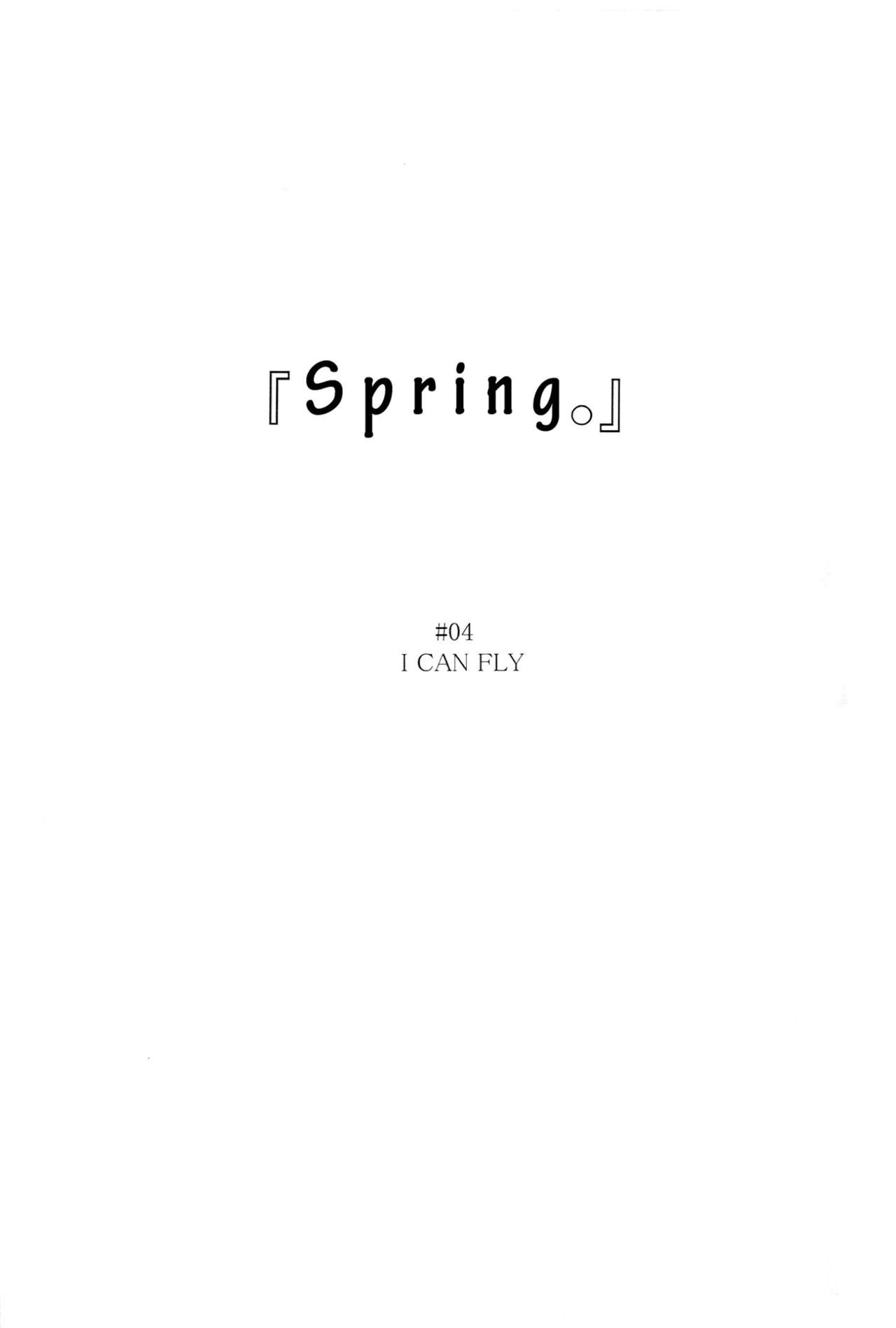 THE iDOLM@STER - Spring (Doujinshi) I CAN FLY 第1页