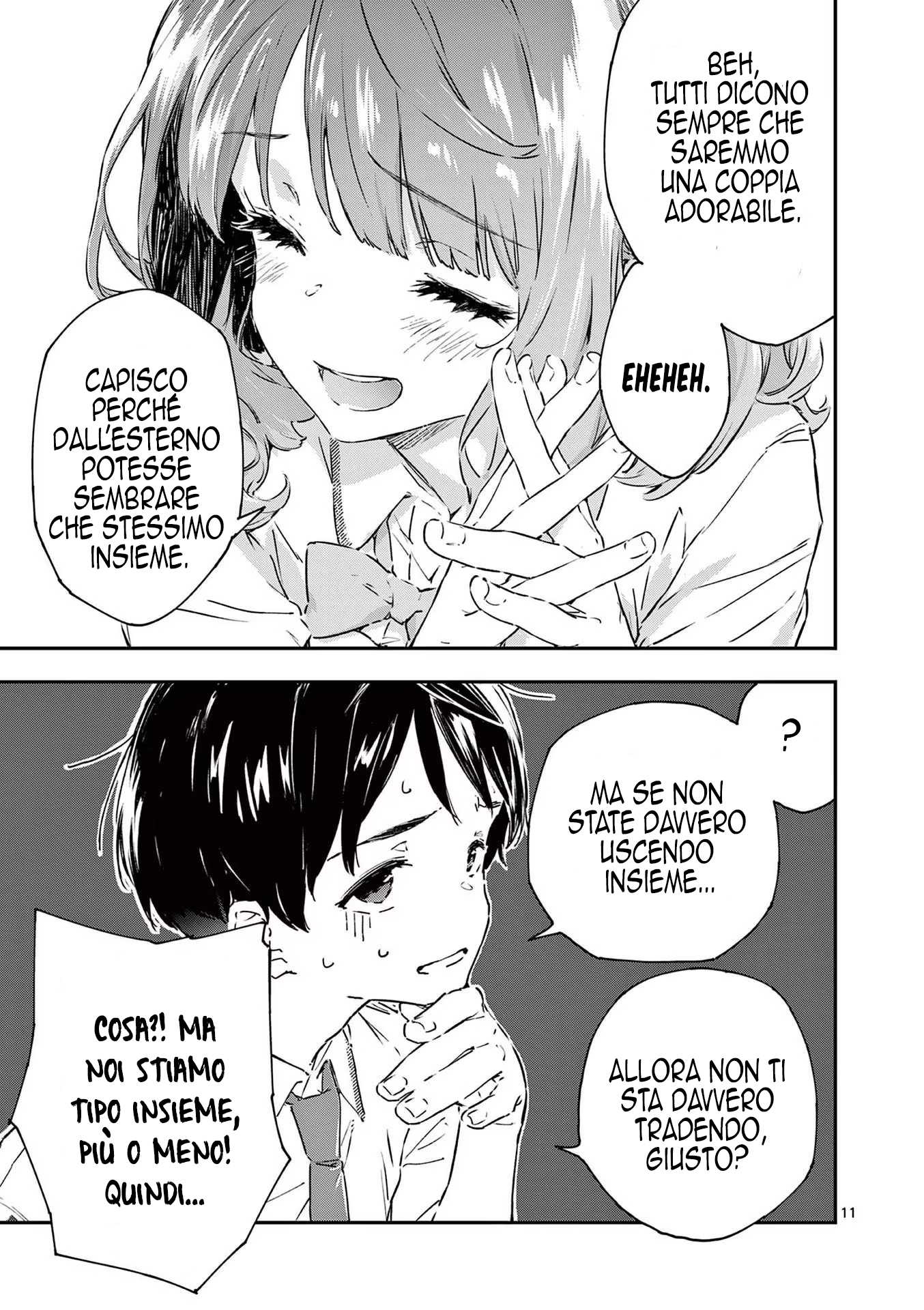 Make Heroine ga Oosugiru! @comic 2ª Sconfitta - Per caso sono il personaggio di sfondo che appare all'improvviso accanto l'eroina perdente nel capitolo finale? 第12页