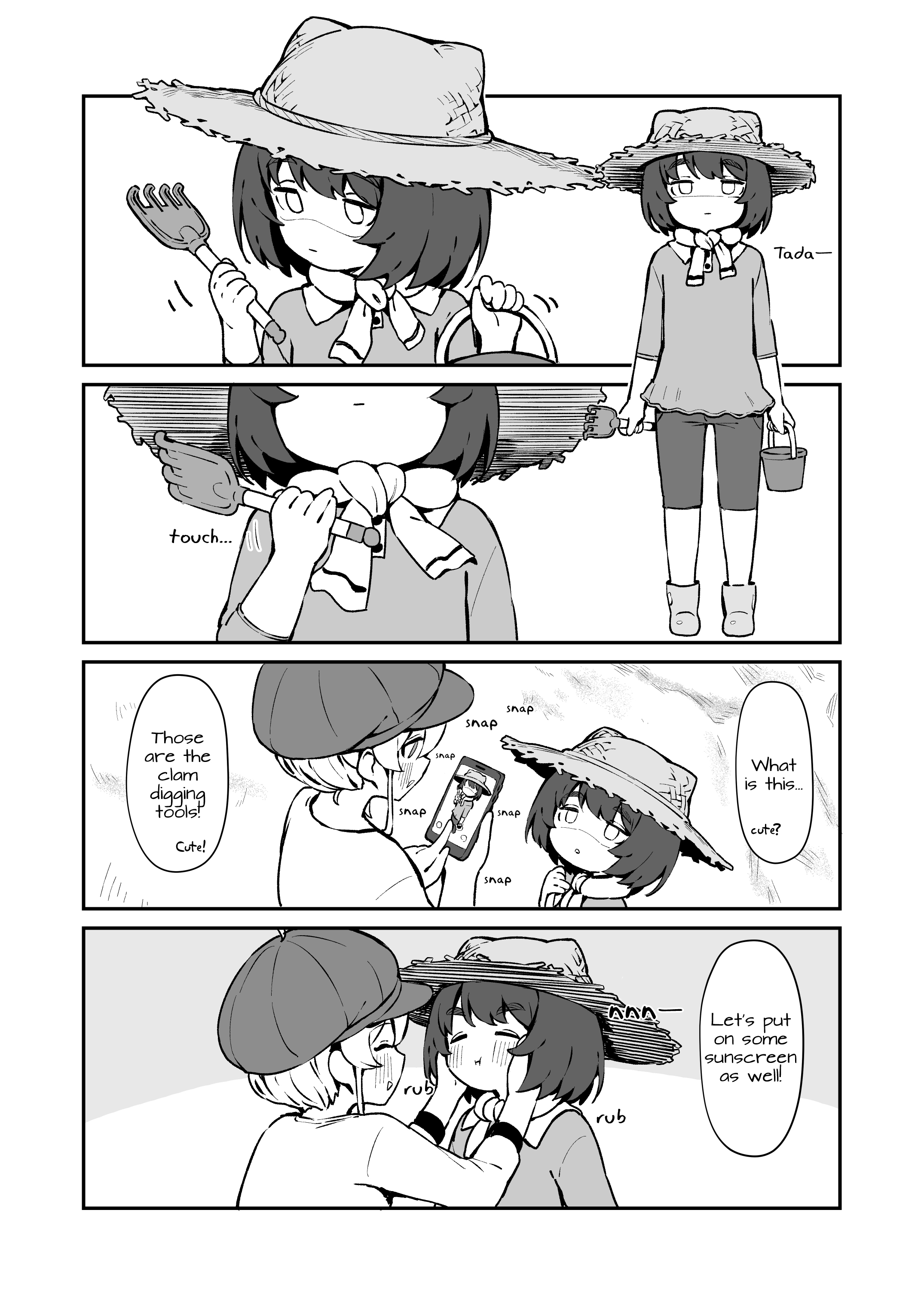 Neko to Chiyo (Pre-Serialization) Neko & Clam Digging 第3页