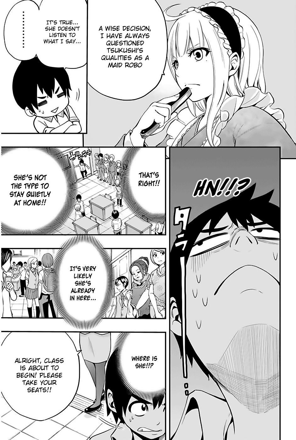Tsukushi Biyori My Maid's Class Visit 第10页