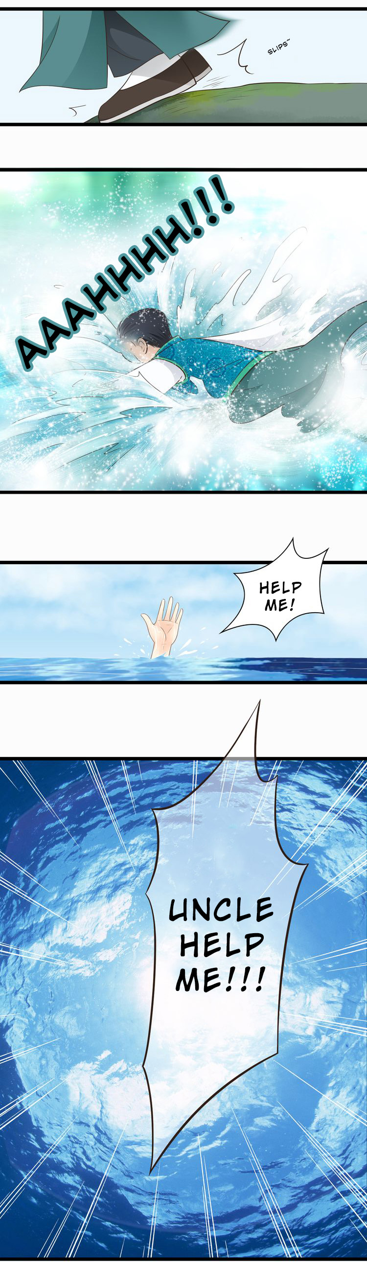 Mute Uncle Drowning, Nephew's Life In Danger! 第10页