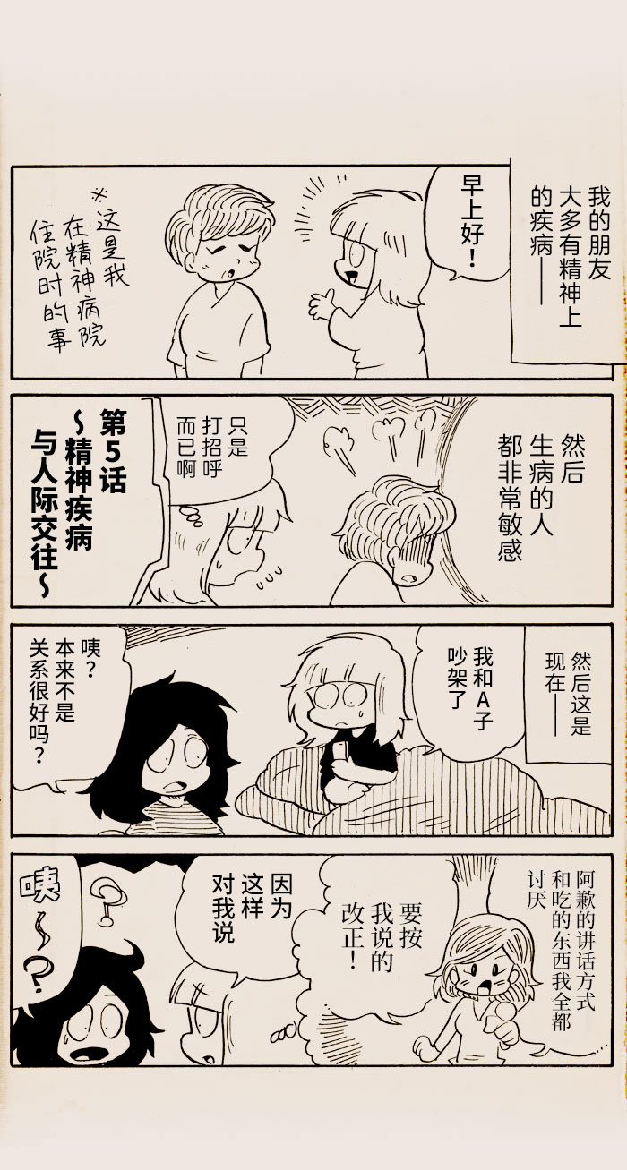 Wareware ha Yandeiru! 精神疾病与人际交往 第1页